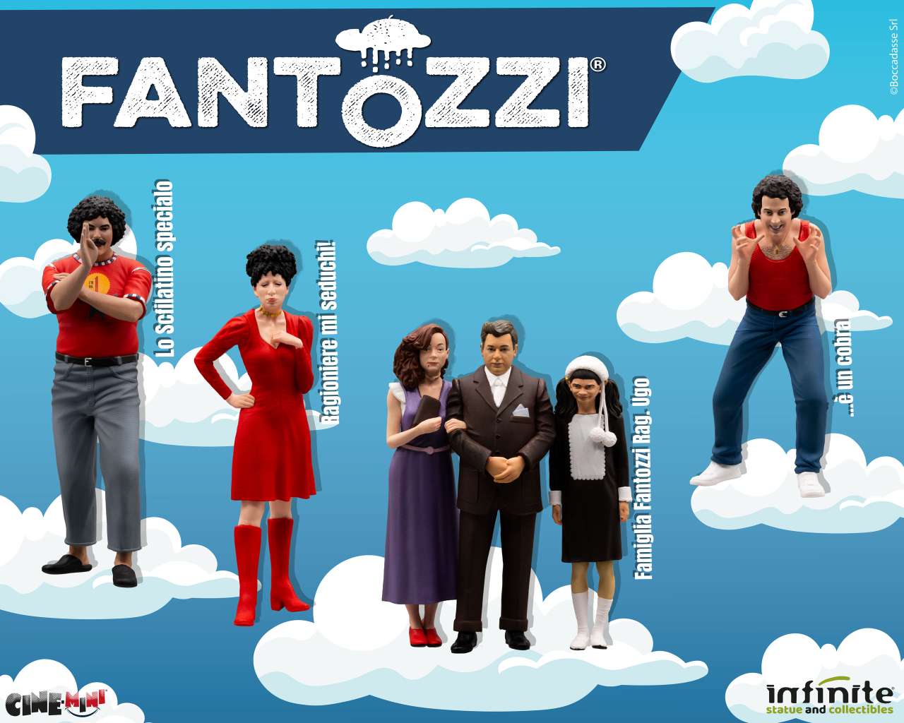 Infinite Statue: Fantozzi famiglia fantozzi ragionier ugo cinemini pvc