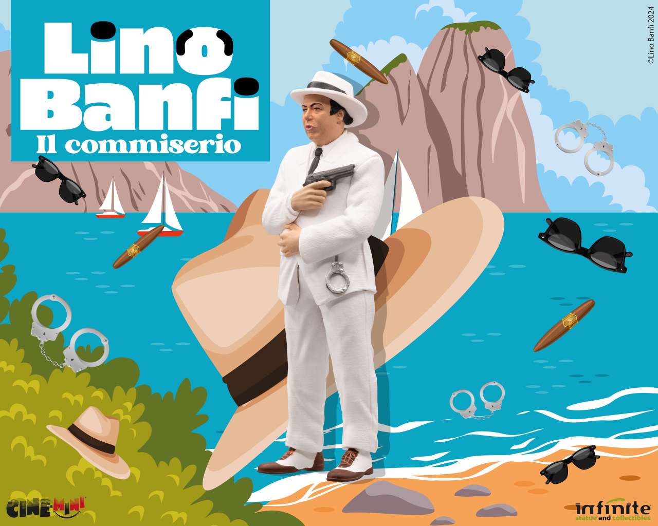 Infinite Statue: Lino banfi il commiserio cinemini pvc