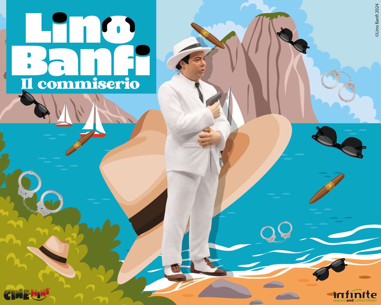 Infinite Statue: Lino banfi il commiserio cinemini pvc