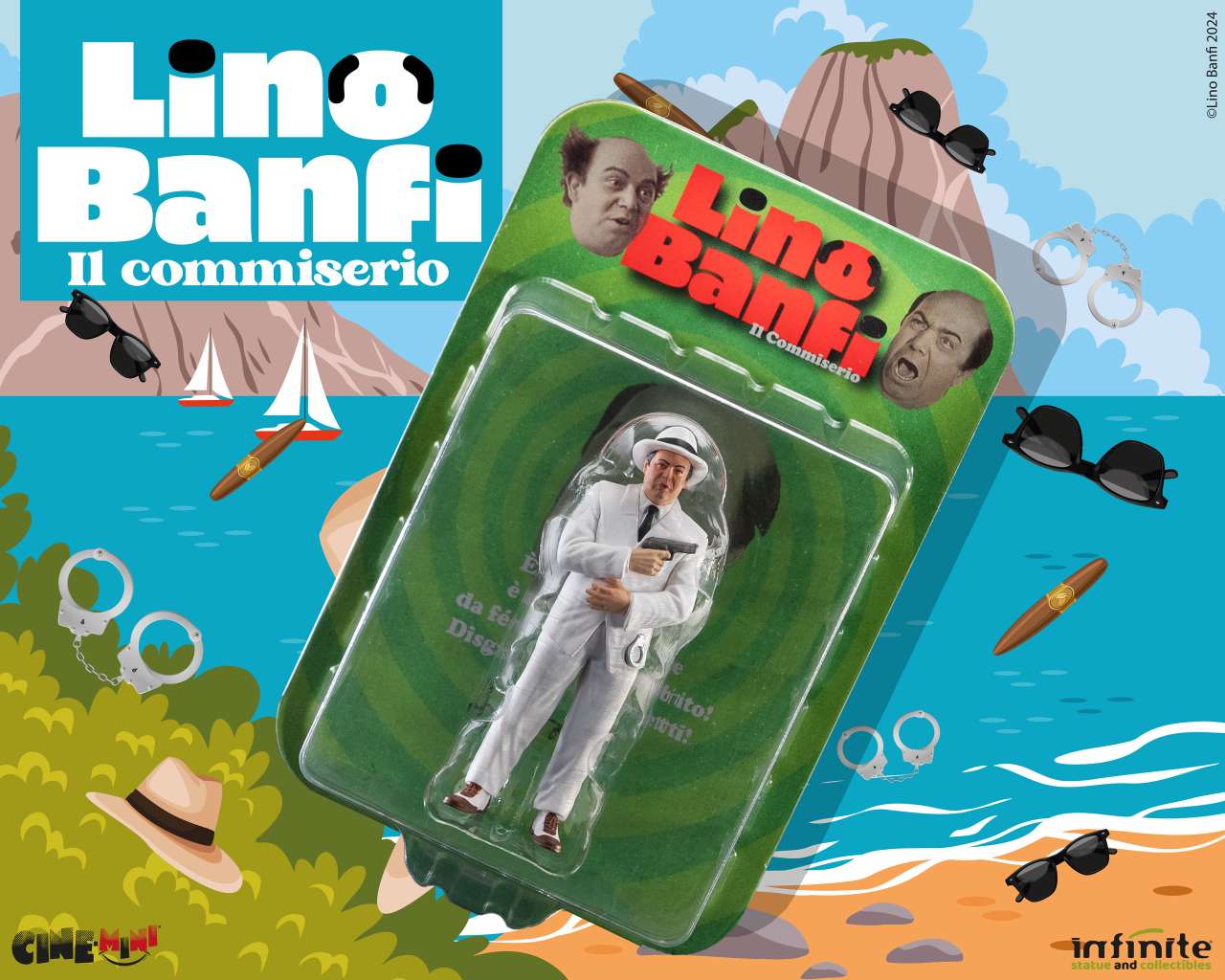 Infinite Statue: Lino banfi il commiserio cinemini pvc