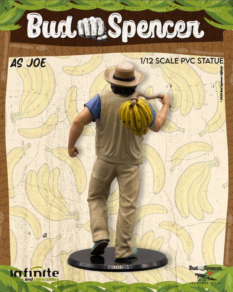 Infinite Statue: Bud spencer as joe 1/12 pvc statue