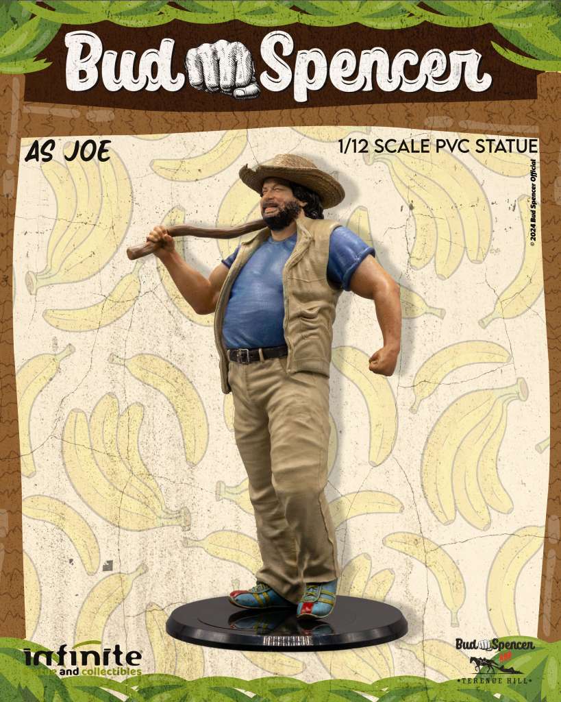 Infinite Statue: Bud spencer as joe 1/12 pvc statue