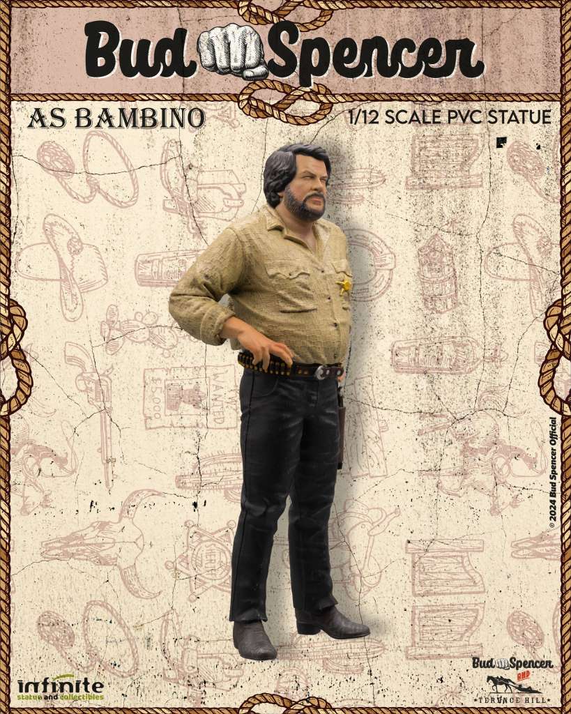 Infinite Statue: Bud spencer as bambino 1/12 pvc statue