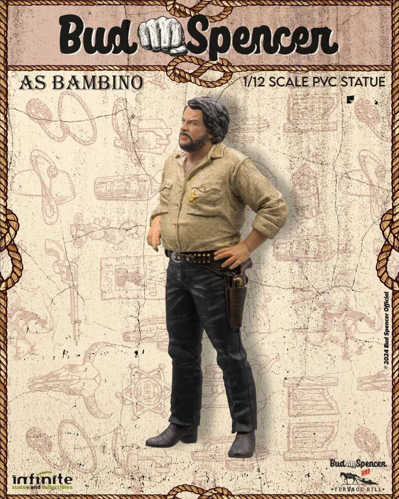 Infinite Statue: Bud spencer as bambino 1/12 pvc statue