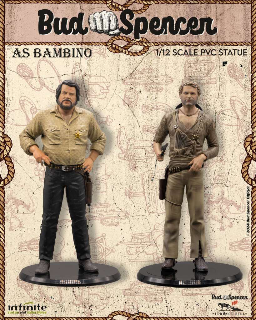 Infinite Statue: Bud spencer as bambino 1/12 pvc statue