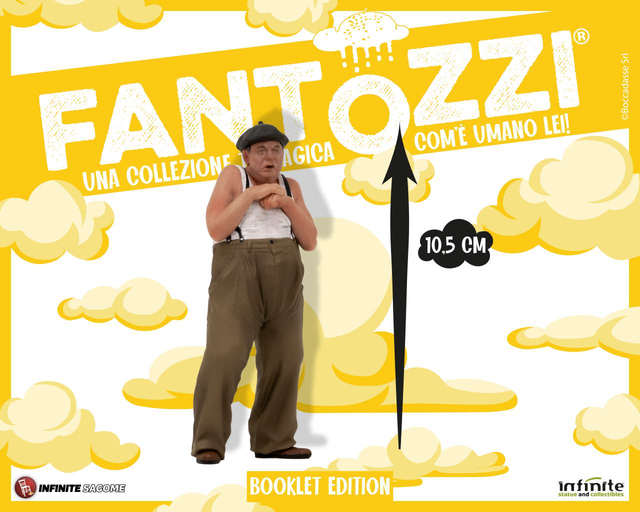 Infinite Statue: Fantozzi fantozzi com'e' umano lei booklet edition infinite sagome