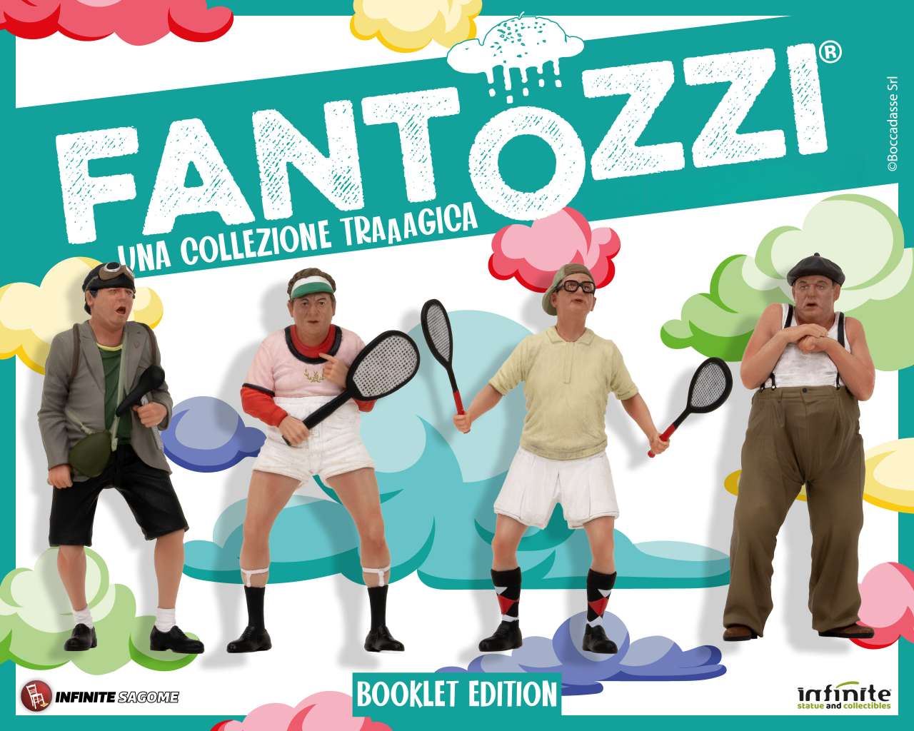 Infinite Statue: Fantozzi fantozzi com'e' umano lei booklet edition infinite sagome