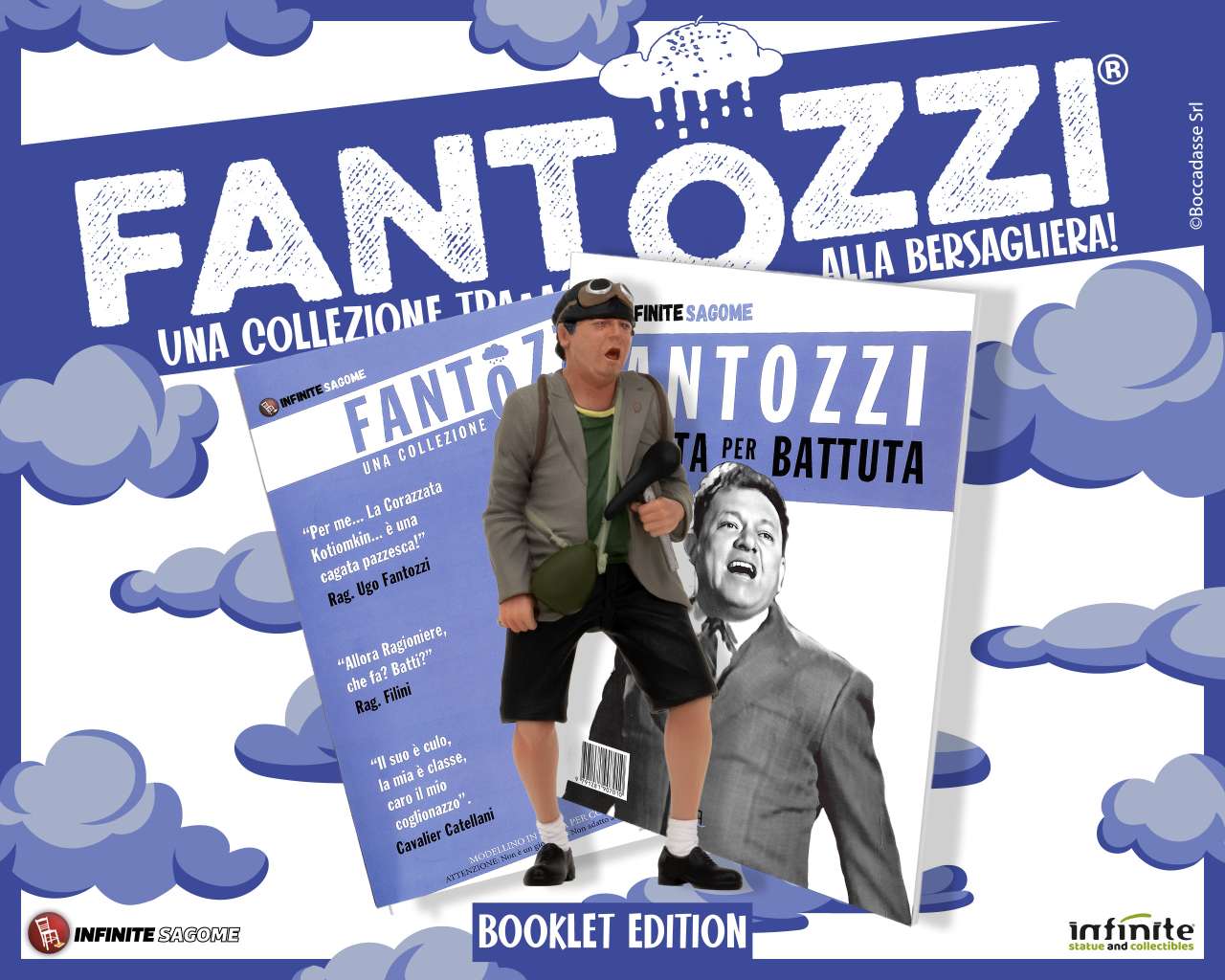 Infinite Statue: Fantozzi fantozzi alla bersagliera booklet edition infinite sagome