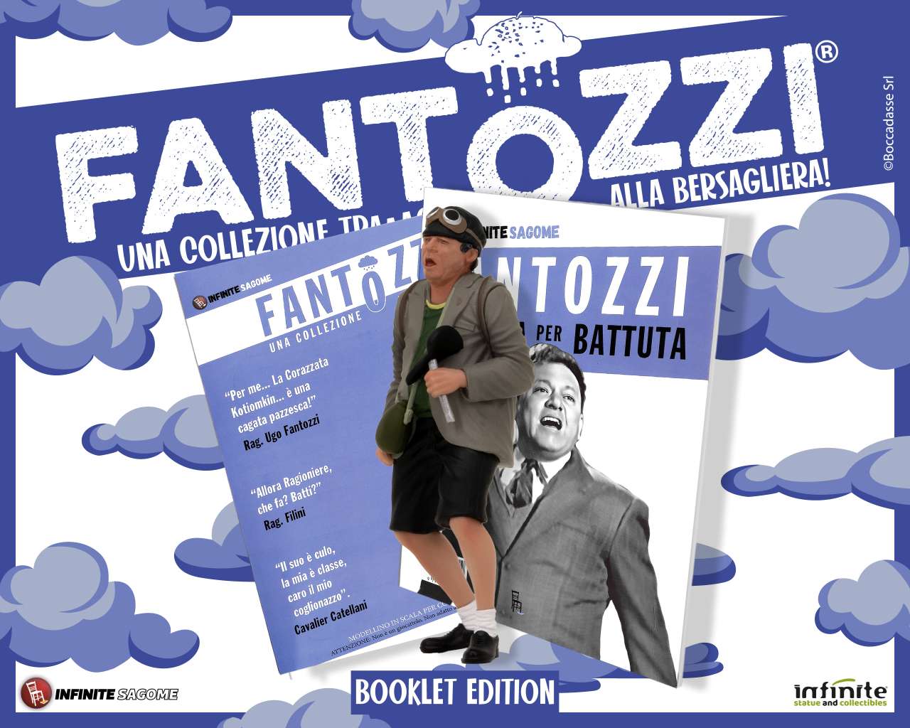 Infinite Statue: Fantozzi fantozzi alla bersagliera booklet edition infinite sagome