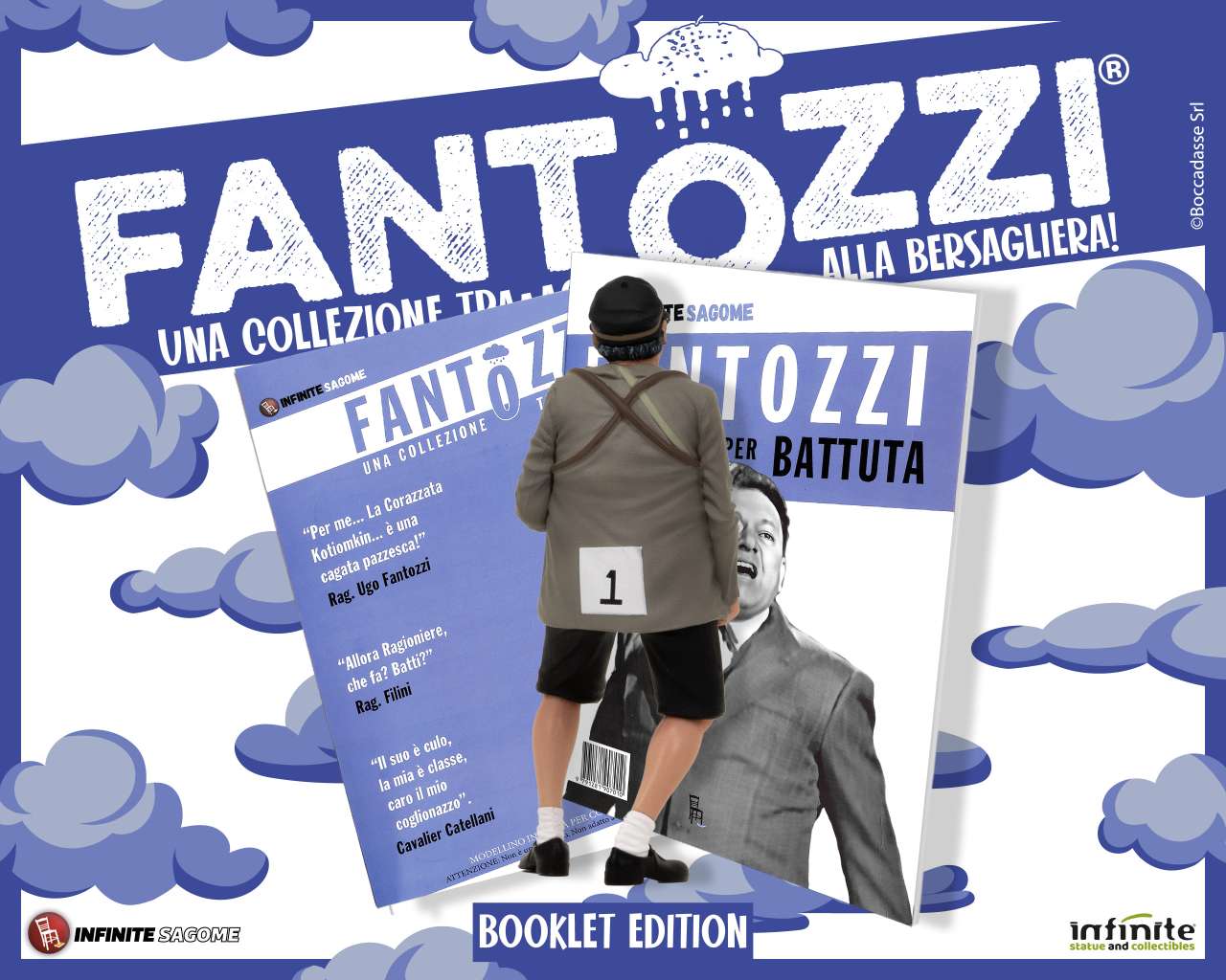 Infinite Statue: Fantozzi fantozzi alla bersagliera booklet edition infinite sagome