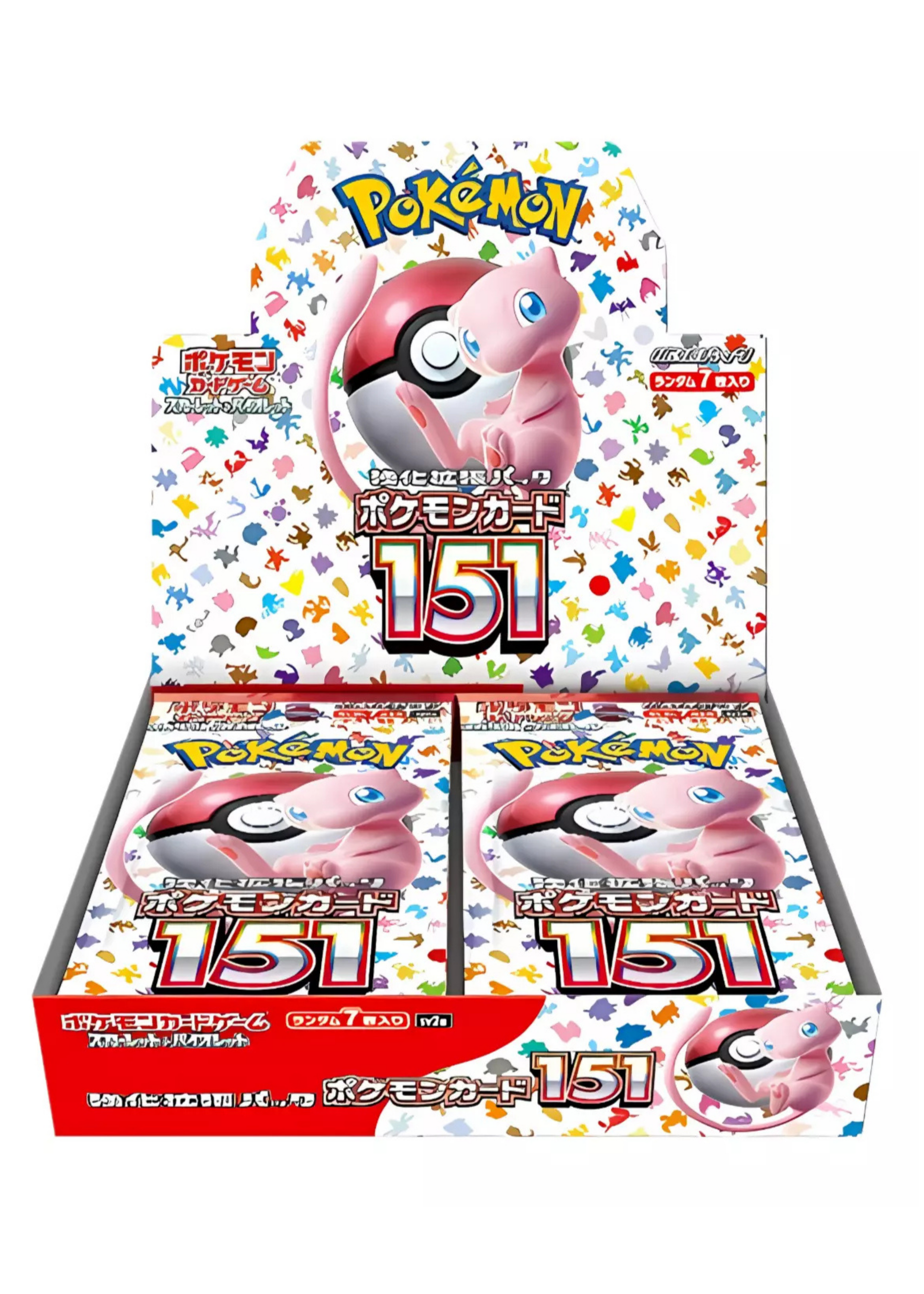 Pokemon TCG: Pokemon 151 - Scarlatto & Violetto - Box Display 20 Buste (JP)