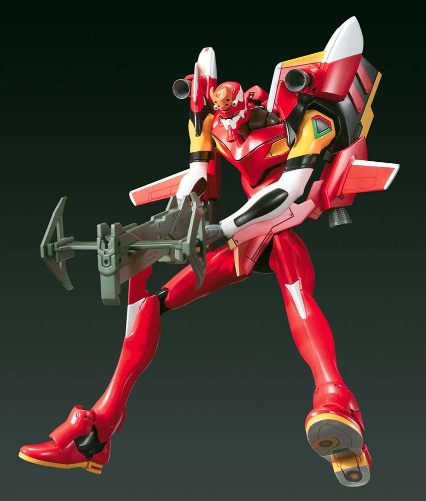 Gunpla: Bandai Model Kit - Nge Evangelion 02 new movie ha ver hg -05