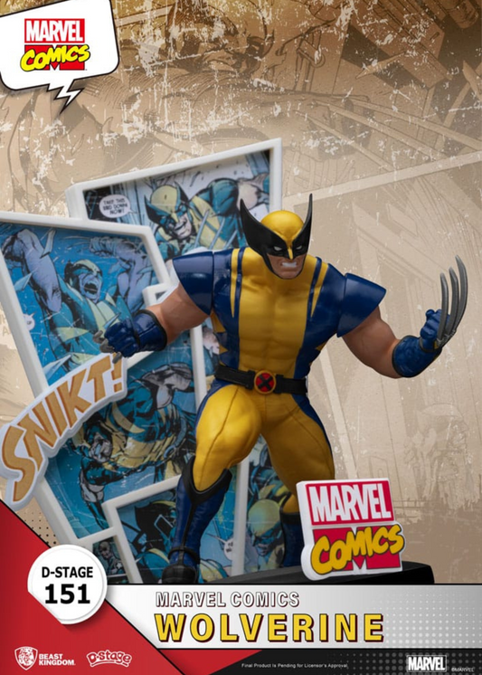 Marvel: D-Stage PVC Diorama Wolverine 16 cm