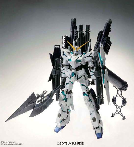 Gunpla: Bandai Model Kit - MG gundam unicorn rx-0 full armor ver. ka. 1/100