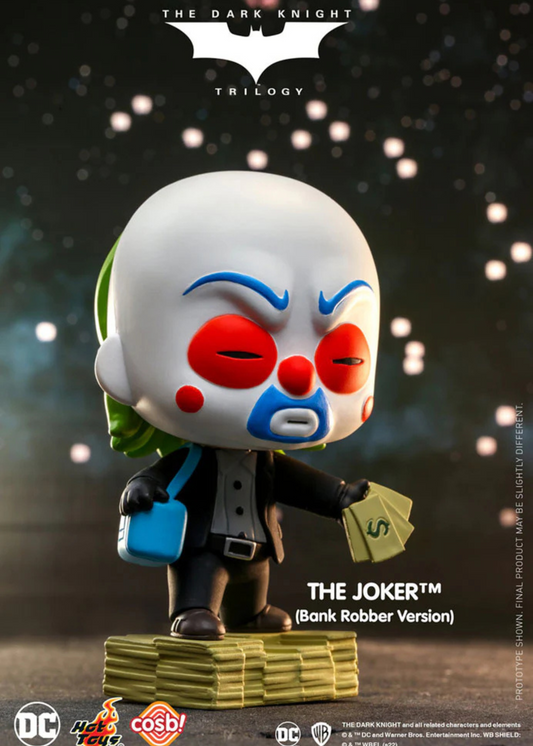 DC Comics: The Dark Knight Trilogy Cosbi Mini Figure The Joker (Bank Robber) 8 cm