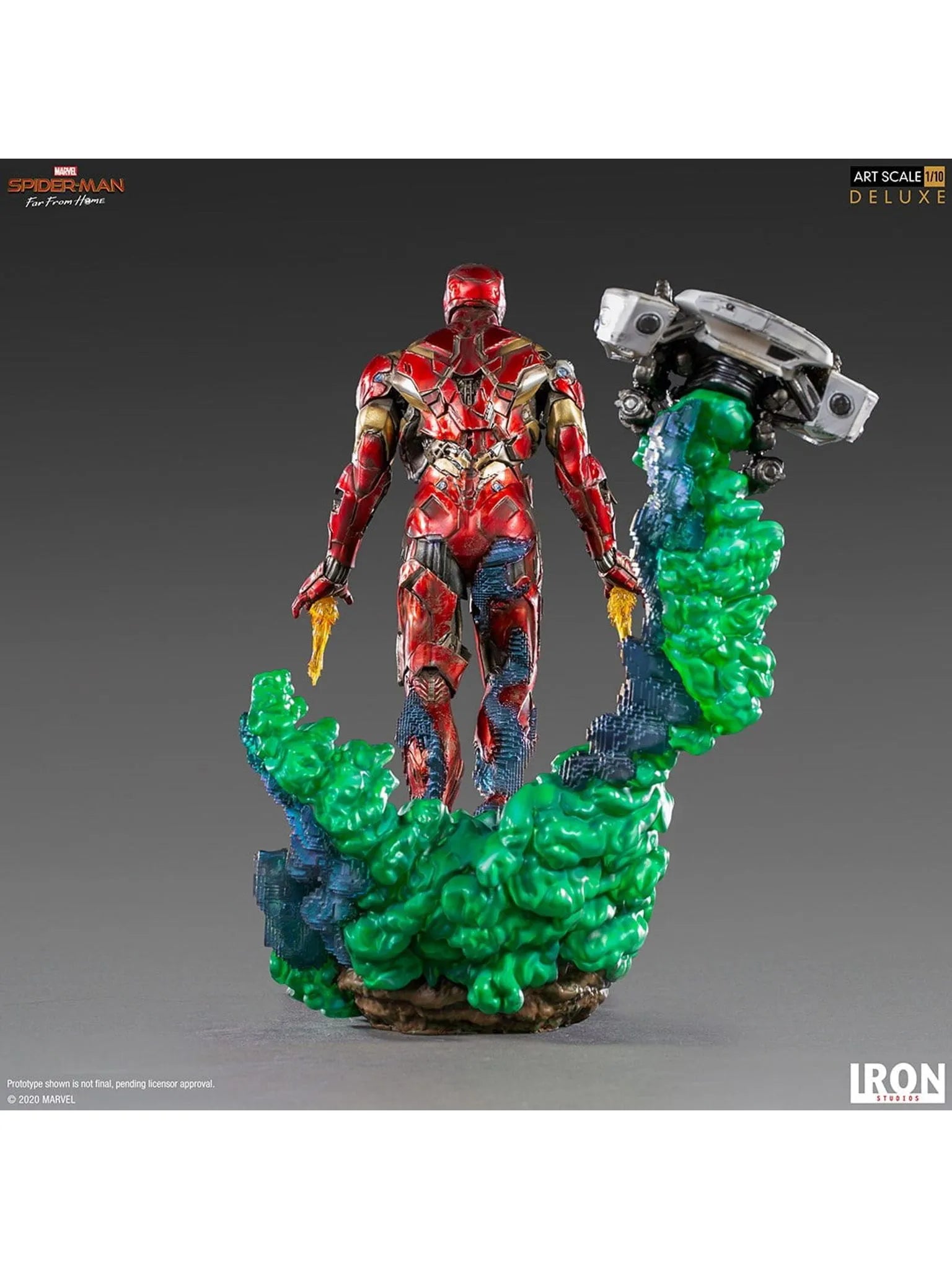 Marvel: Statue Iron Man Illusion Deluxe - Spider-Man: Far From Home - Art Scale 1/10 - Iron Studios