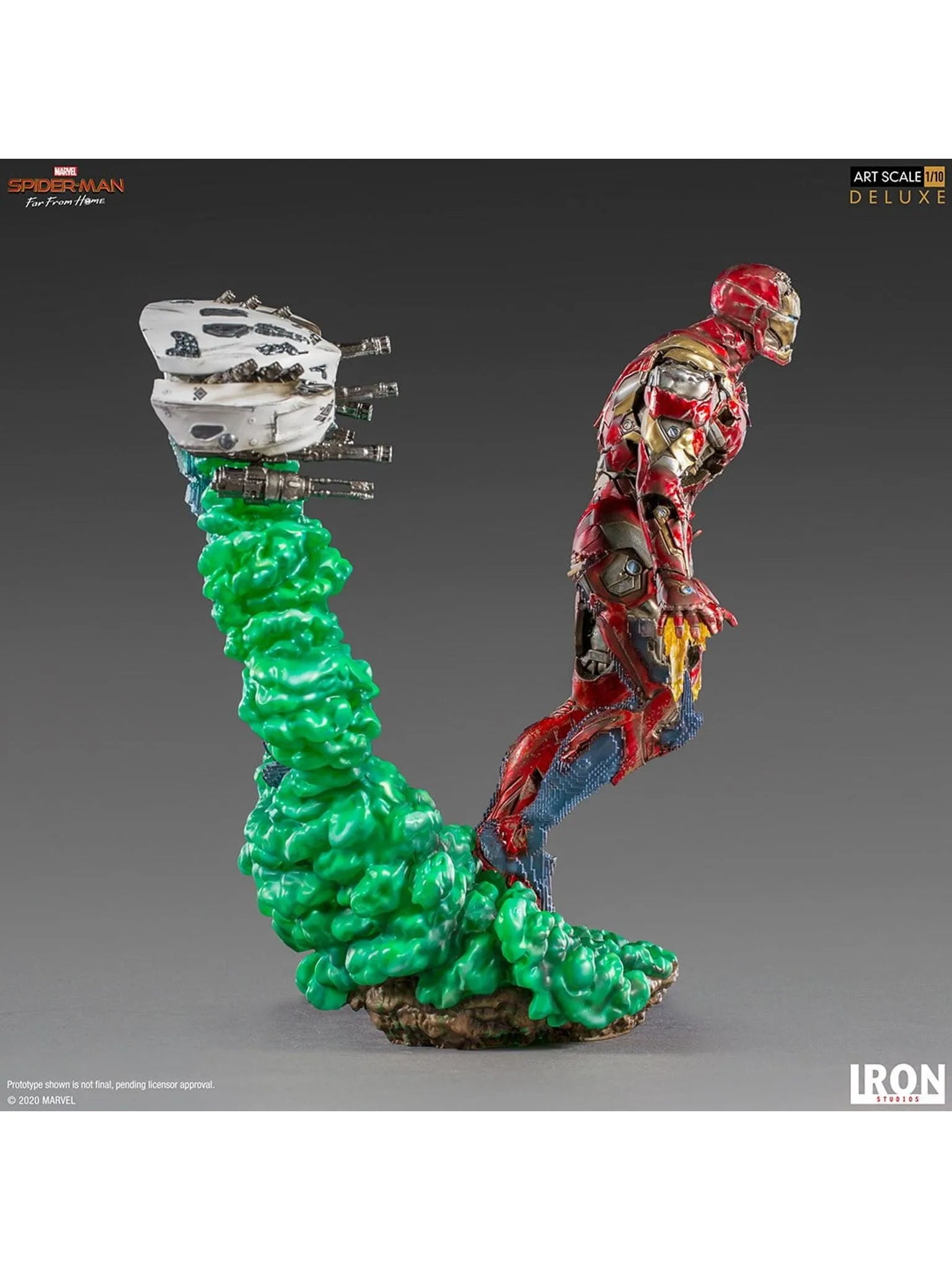 Marvel: Statue Iron Man Illusion Deluxe - Spider-Man: Far From Home - Art Scale 1/10 - Iron Studios