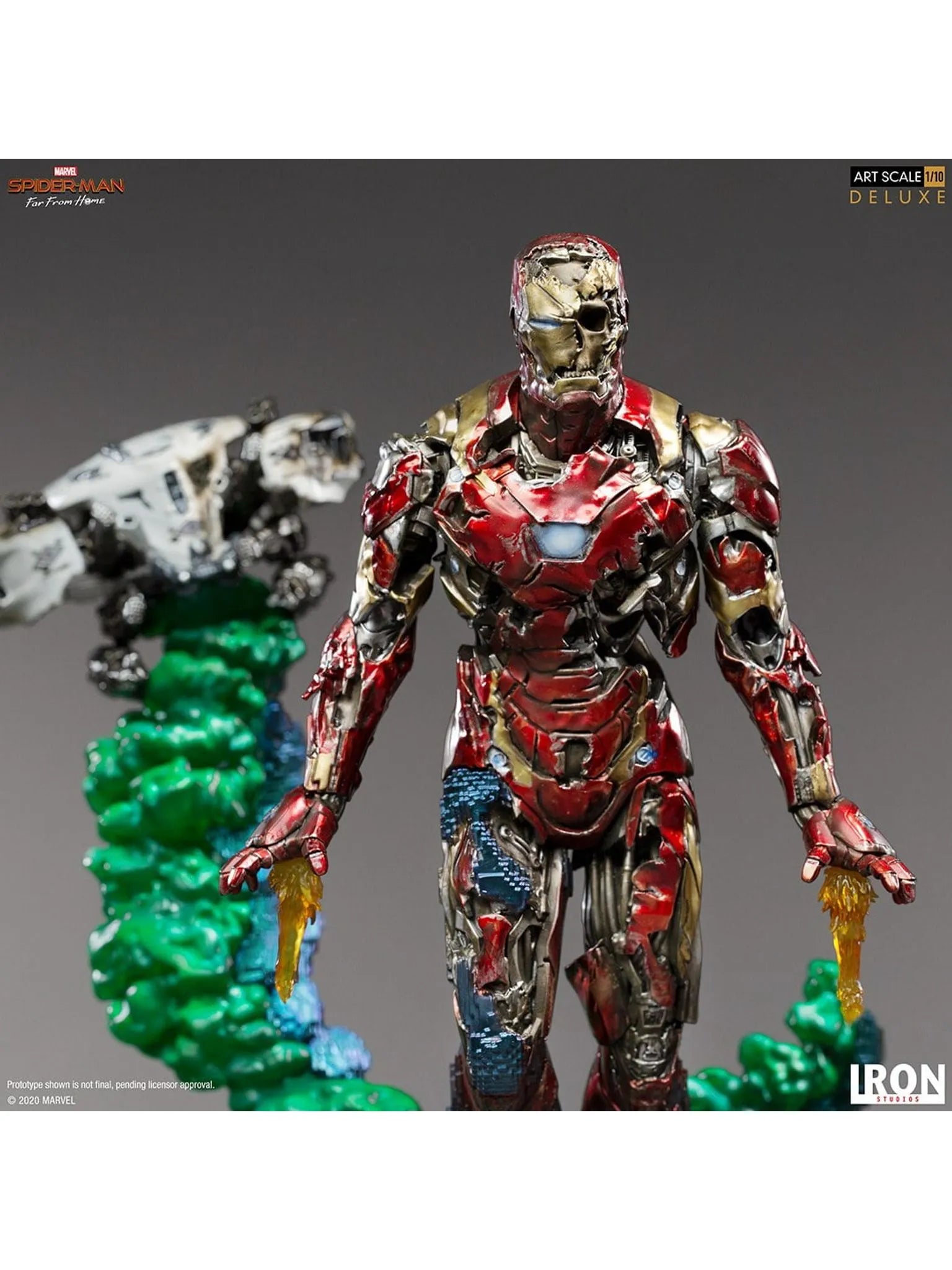 Marvel: Statue Iron Man Illusion Deluxe - Spider-Man: Far From Home - Art Scale 1/10 - Iron Studios