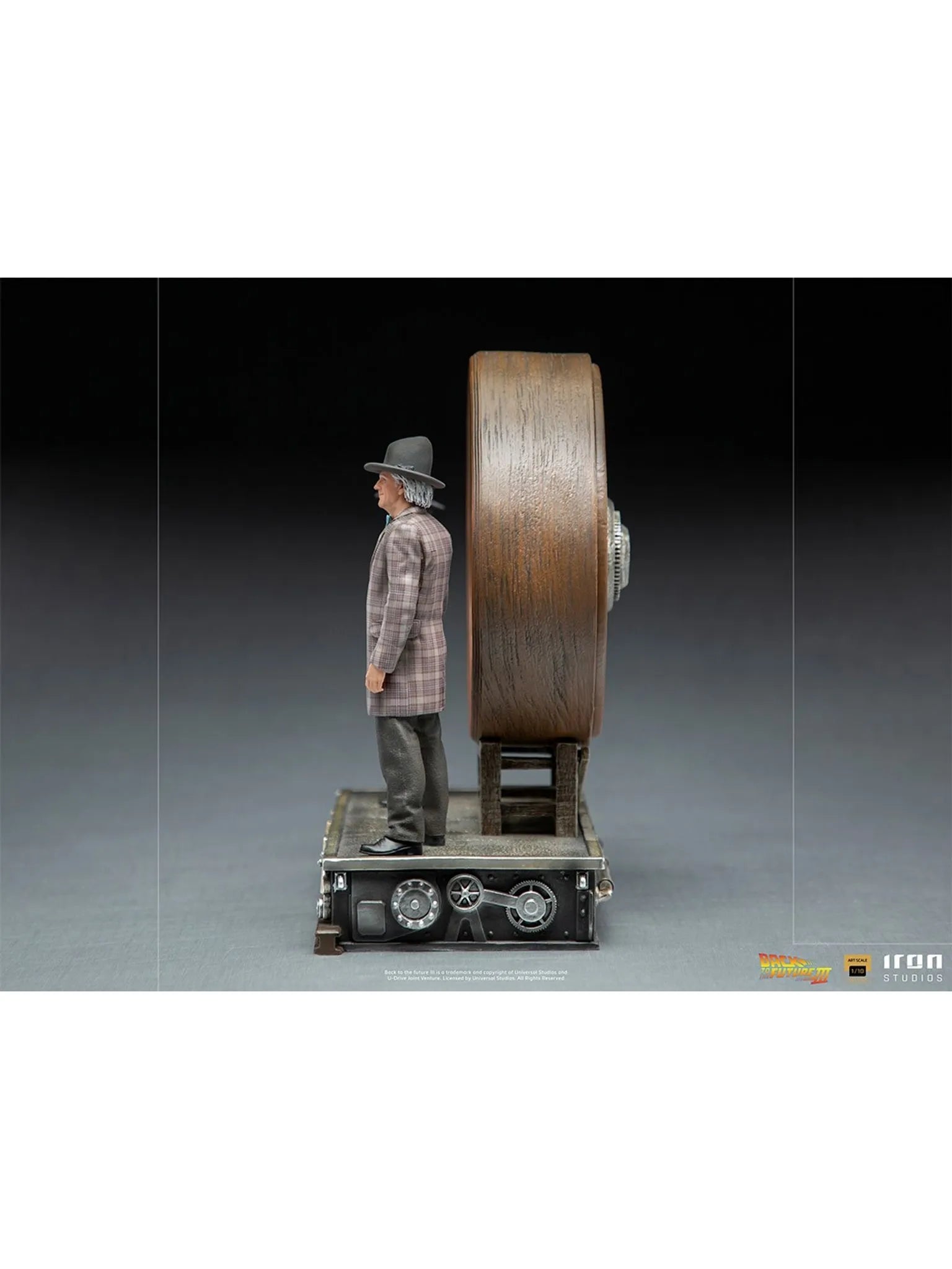 Back To The Future: Statue Marty and Doc at the Clock - Art Scale 1/10 - Iron Studios