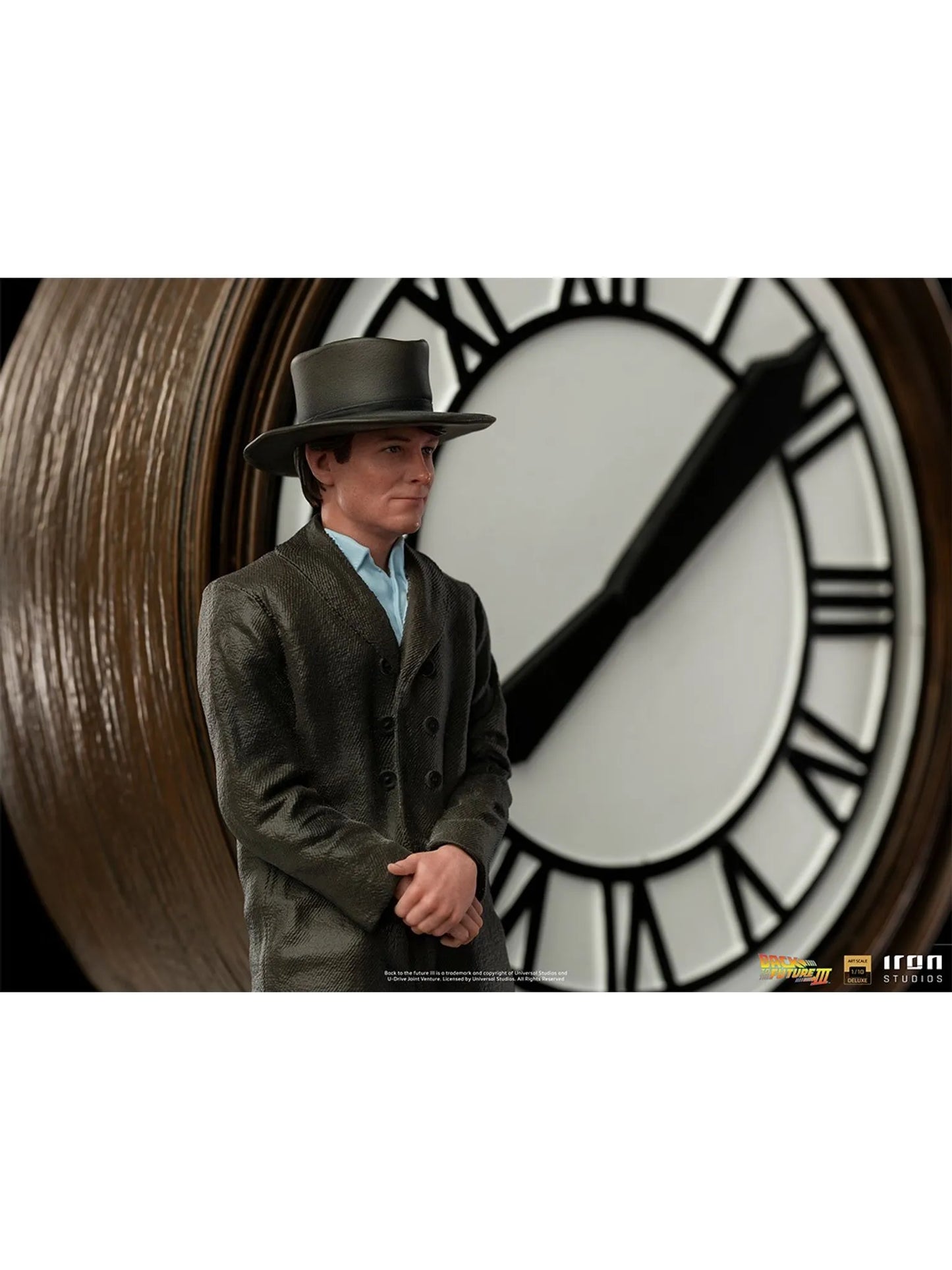 Back To The Future: Statue Marty and Doc at the Clock - Art Scale 1/10 - Iron Studios