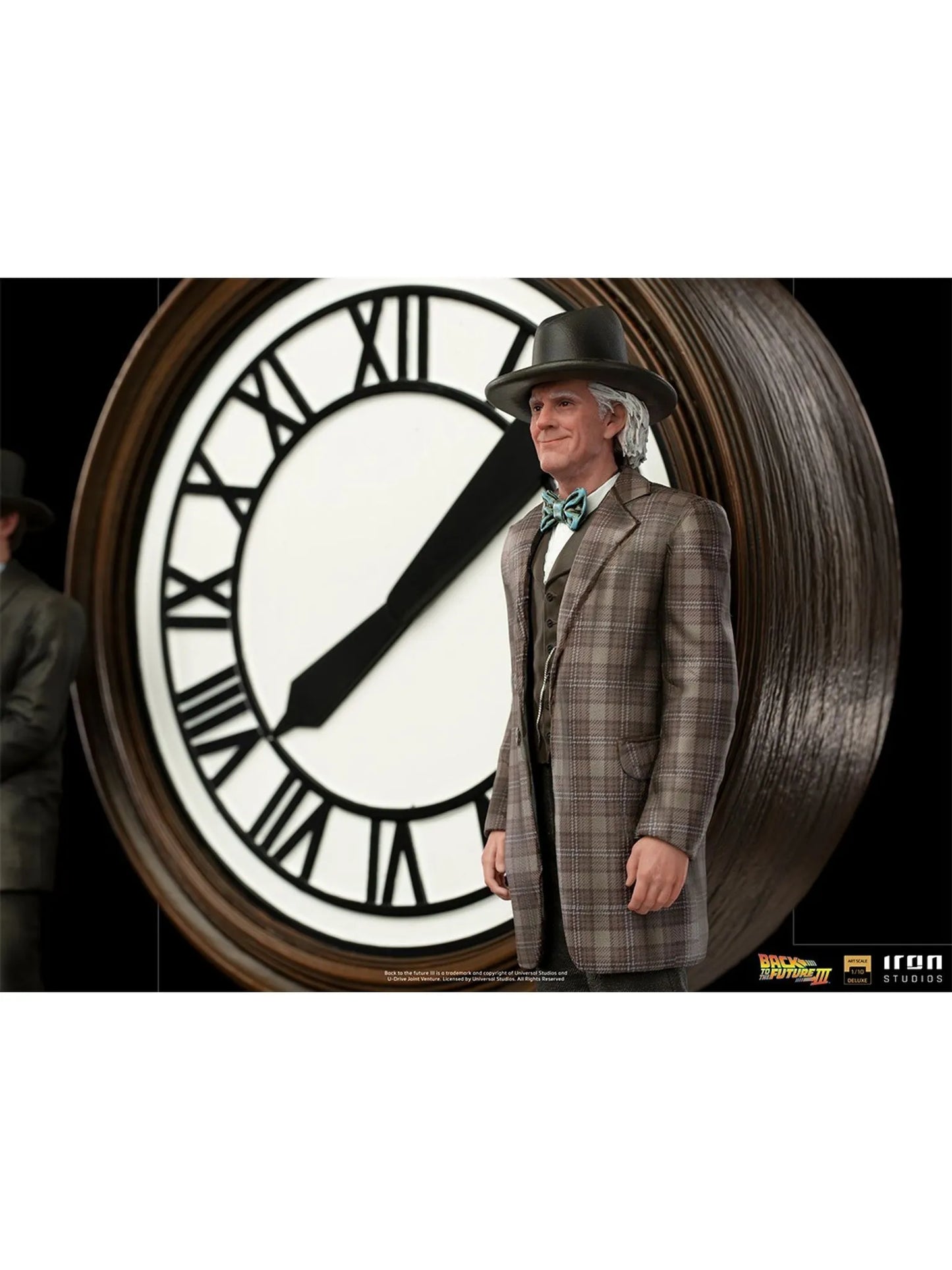 Back To The Future: Statue Marty and Doc at the Clock - Art Scale 1/10 - Iron Studios