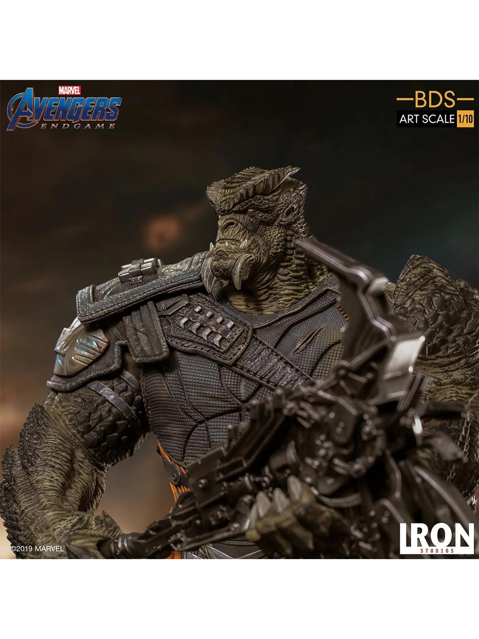 Marvel: Statue Cull Obsidian Black Order - Avengers: Endgame - Bds Art Scale 1/10 - Iron Studios