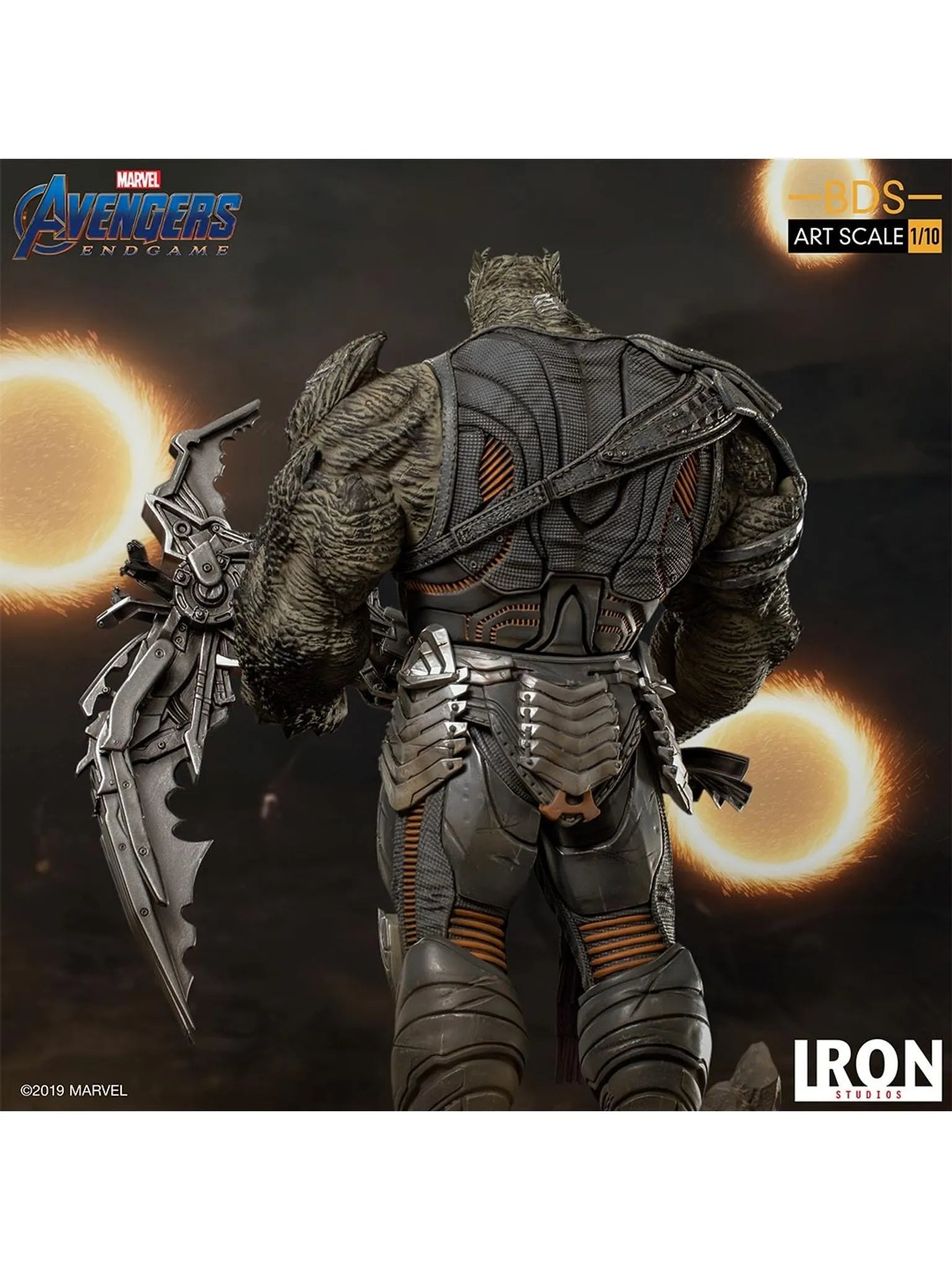 Marvel: Statue Cull Obsidian Black Order - Avengers: Endgame - Bds Art Scale 1/10 - Iron Studios