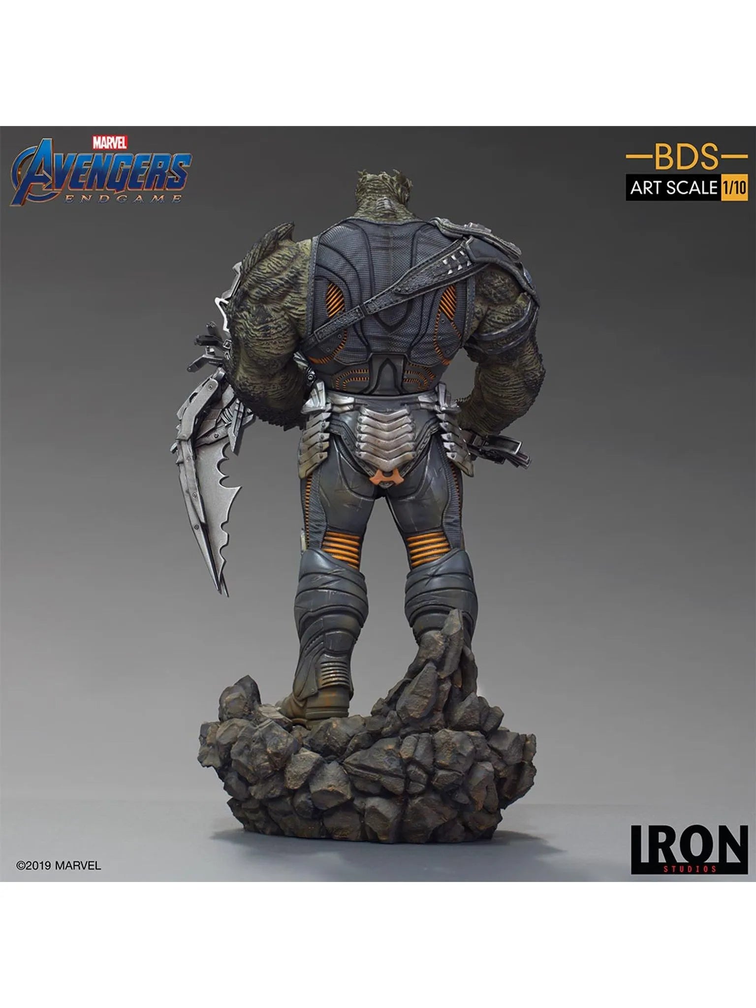 Marvel: Statue Cull Obsidian Black Order - Avengers: Endgame - Bds Art Scale 1/10 - Iron Studios