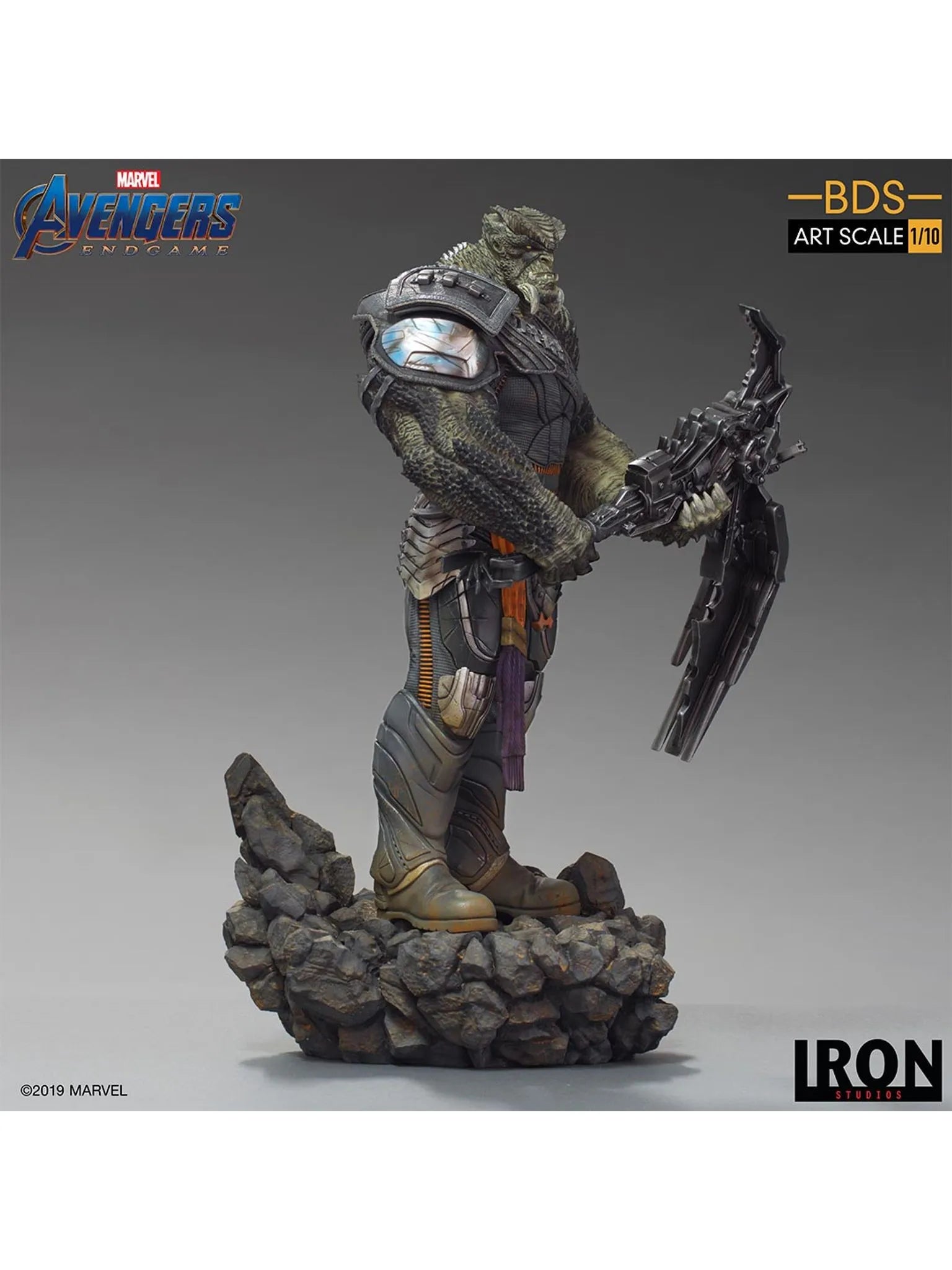 Marvel: Statue Cull Obsidian Black Order - Avengers: Endgame - Bds Art Scale 1/10 - Iron Studios