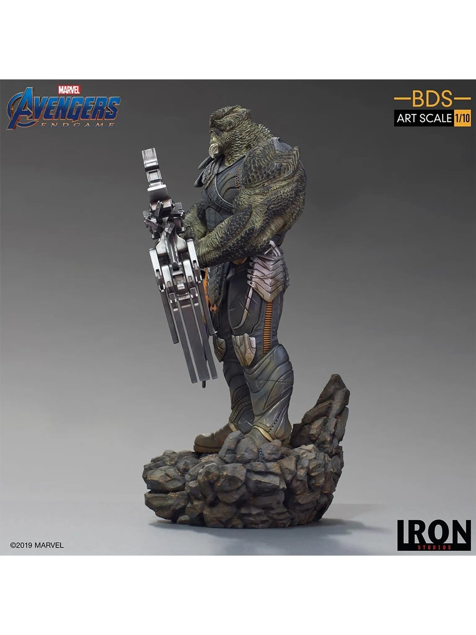 Marvel: Statue Cull Obsidian Black Order - Avengers: Endgame - Bds Art Scale 1/10 - Iron Studios