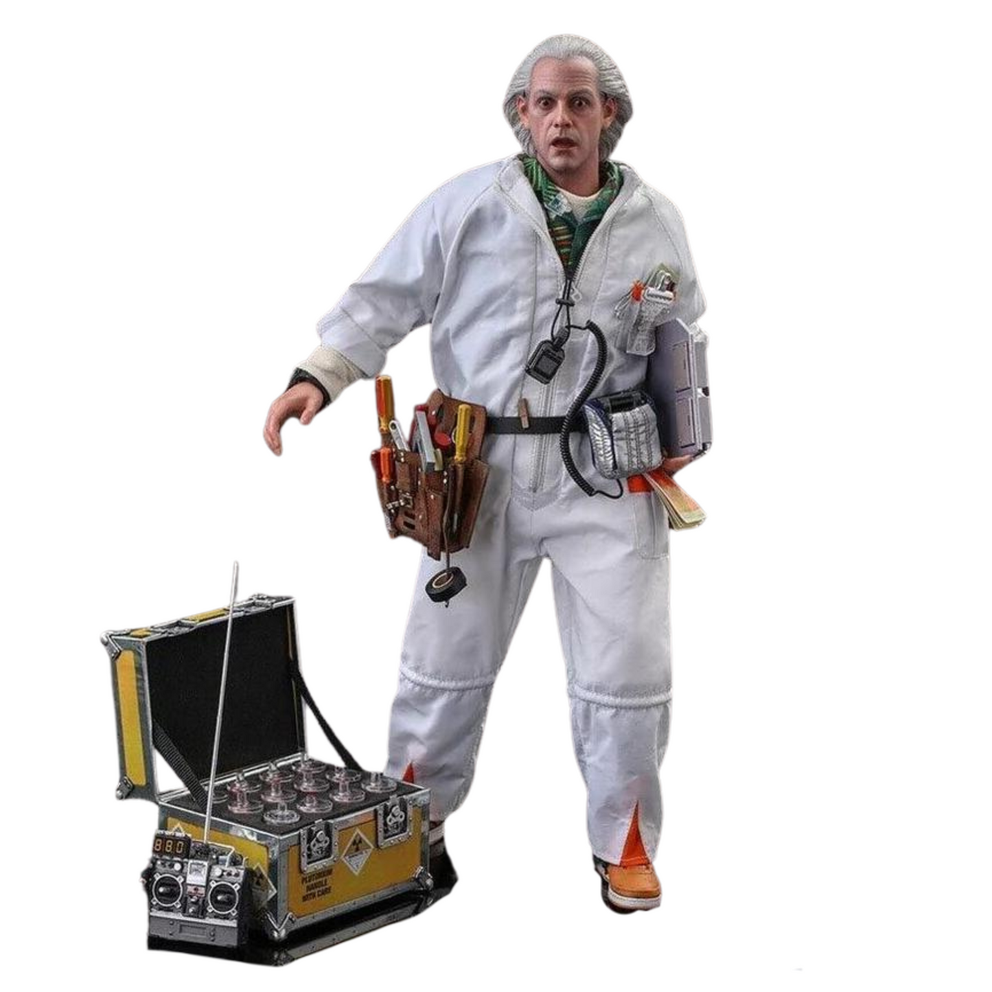 Back To The Future: Doc Brown Movie Masterpiece Action Figure 1/6 (Deluxe)