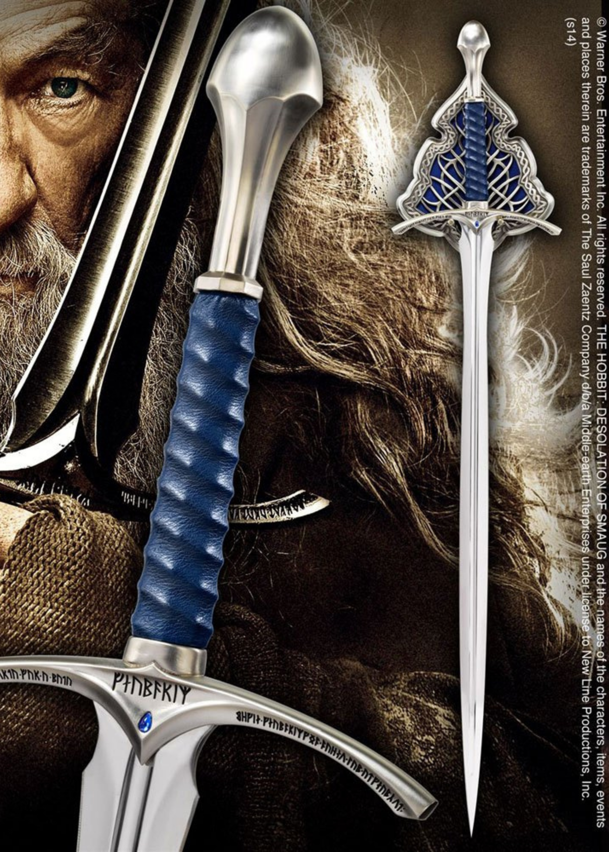 The Lord Of The Rings: The Hobbit Replica 1/1 Glamdring Sword 120 cm