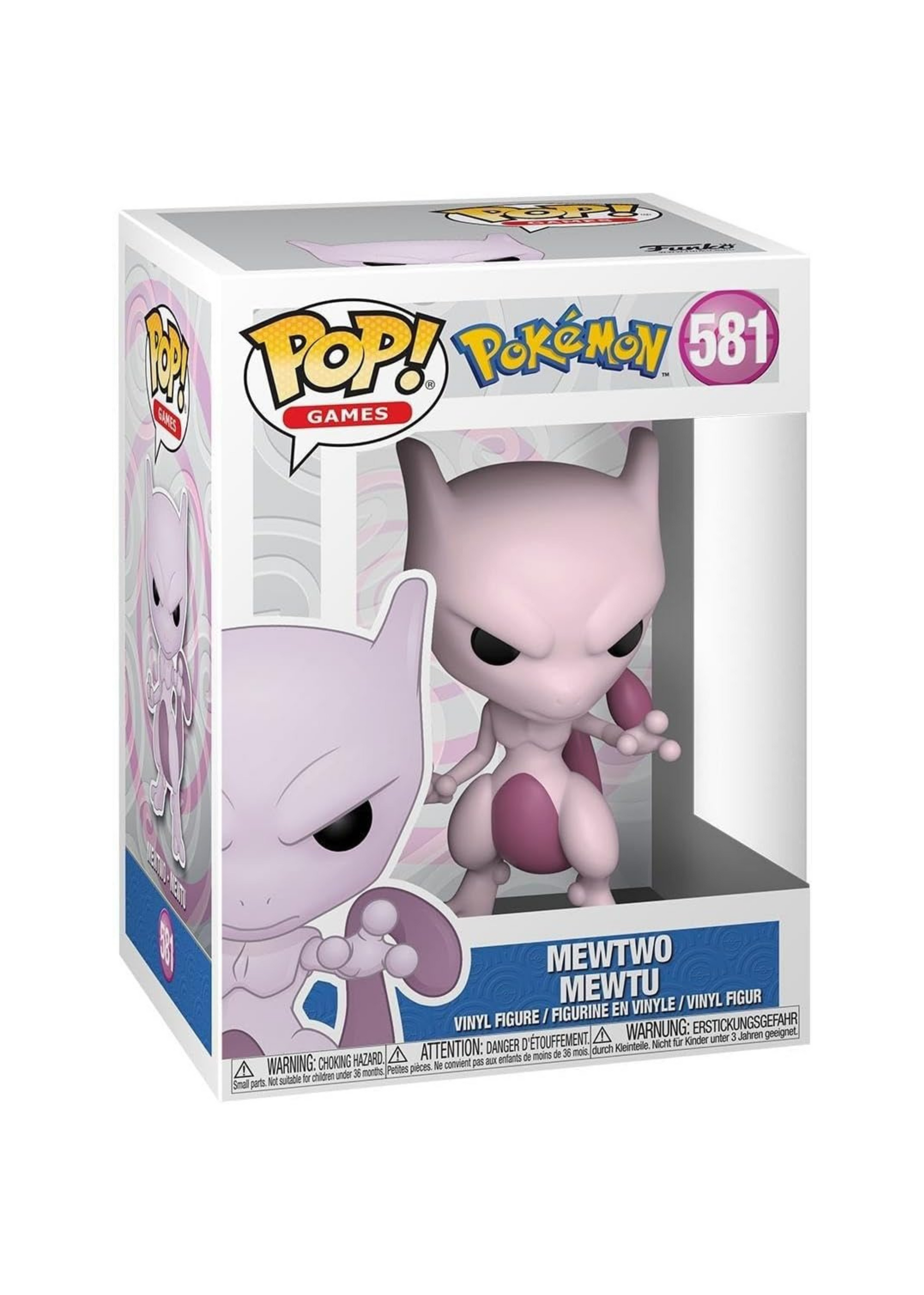 Funko Pop! Pokemon: Games Vinyl Figure Mewtwo 9 cm