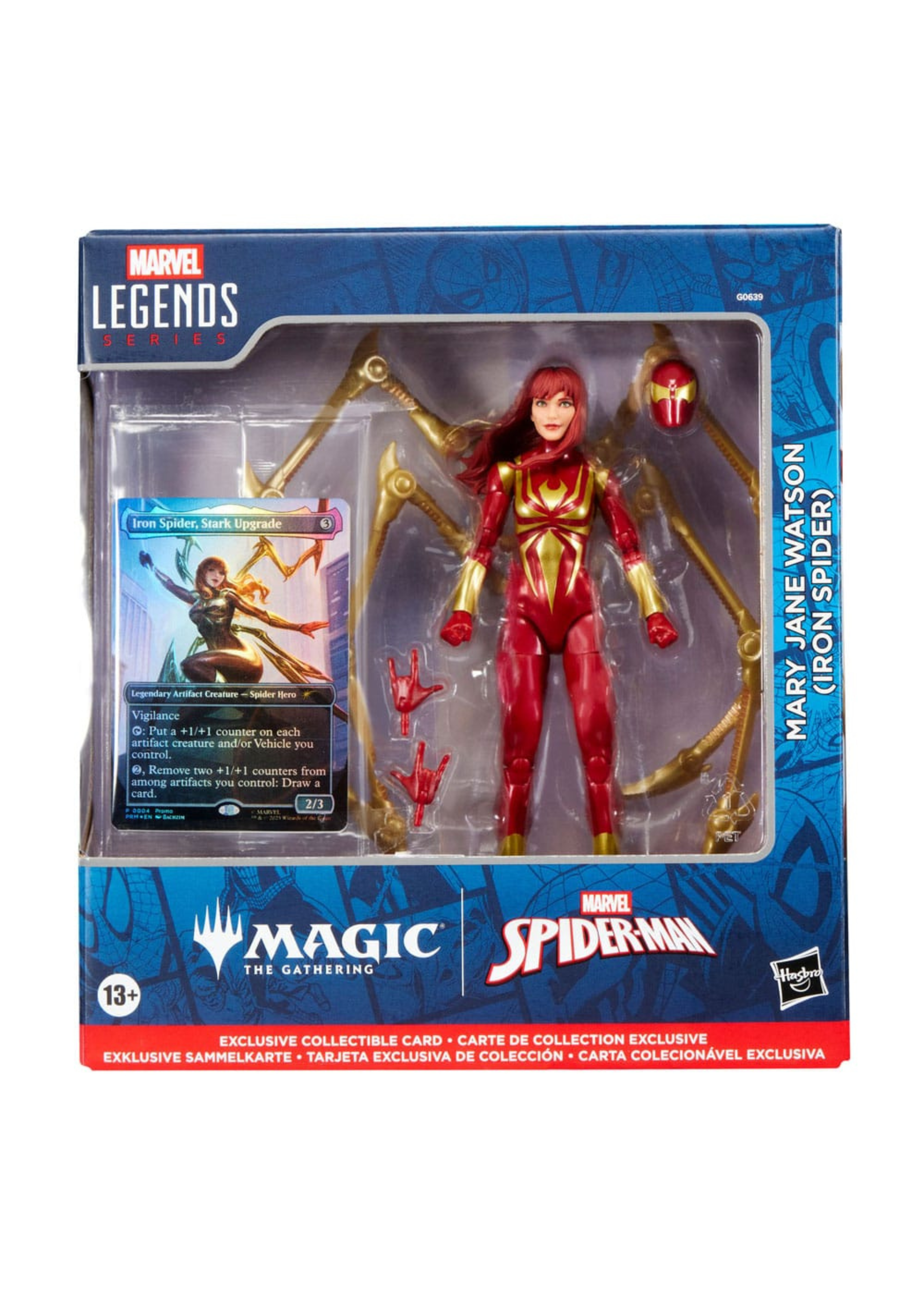 Marvel Legends Magic: The Gathering Action Figure Mary Jane Watson (Iron Spider) (plus Exclusive Foil Card) 15 cm