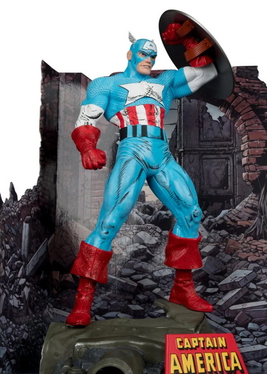 Statua in PVC Marvel 1/6 Capitan America (The Amazing Spider-Man #323) 28 cm