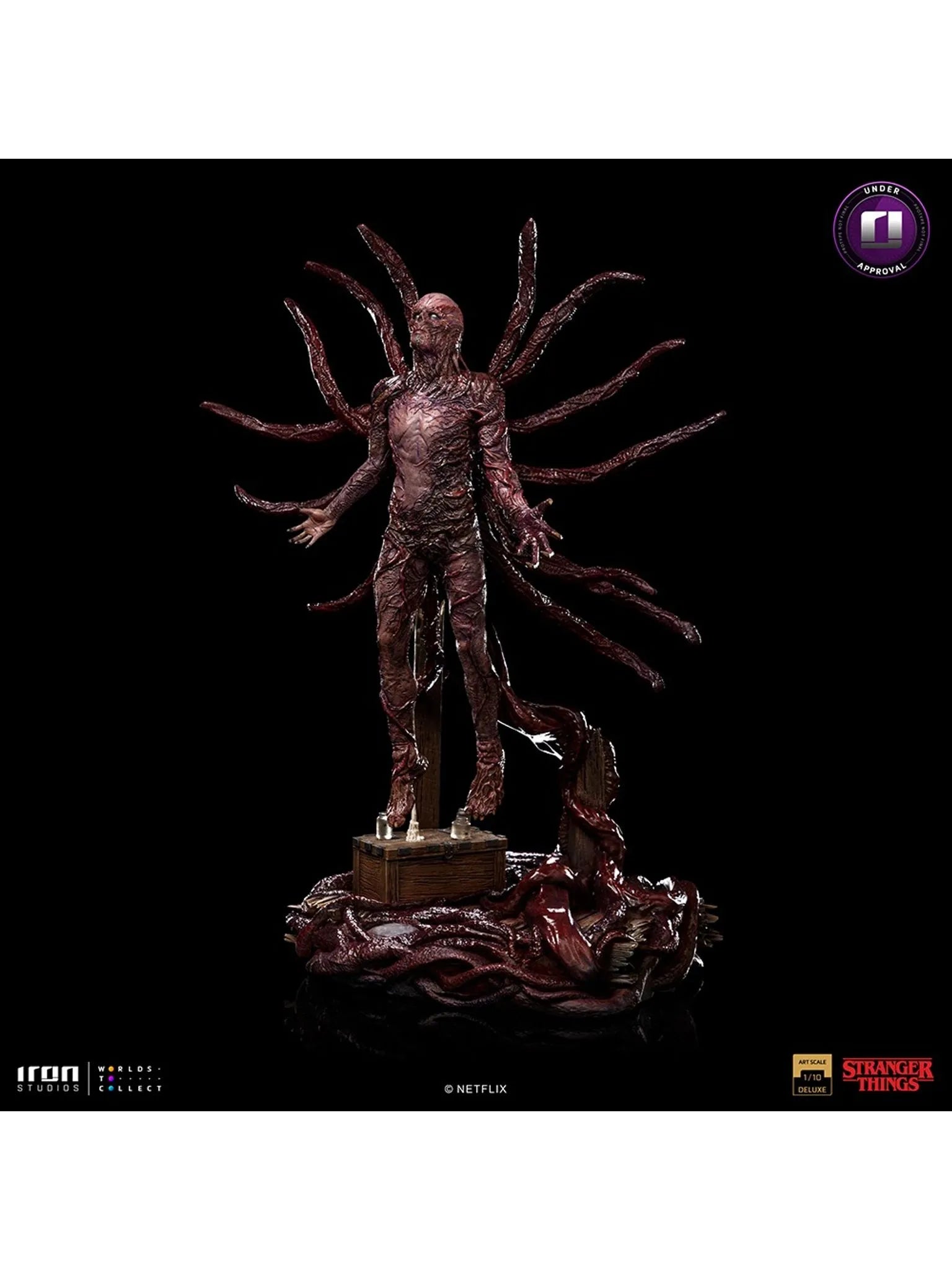 Stranger Things: Art Scale Statue 1/10 Vecna 33 cm