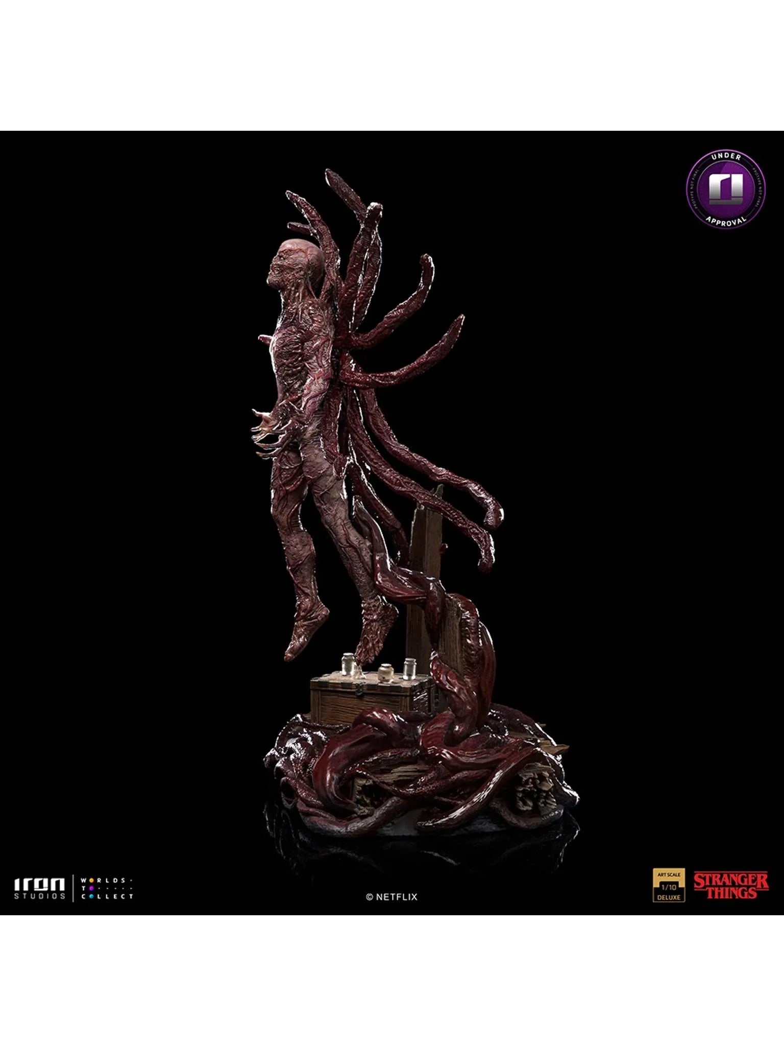 Stranger Things: Art Scale Statue 1/10 Vecna 33 cm