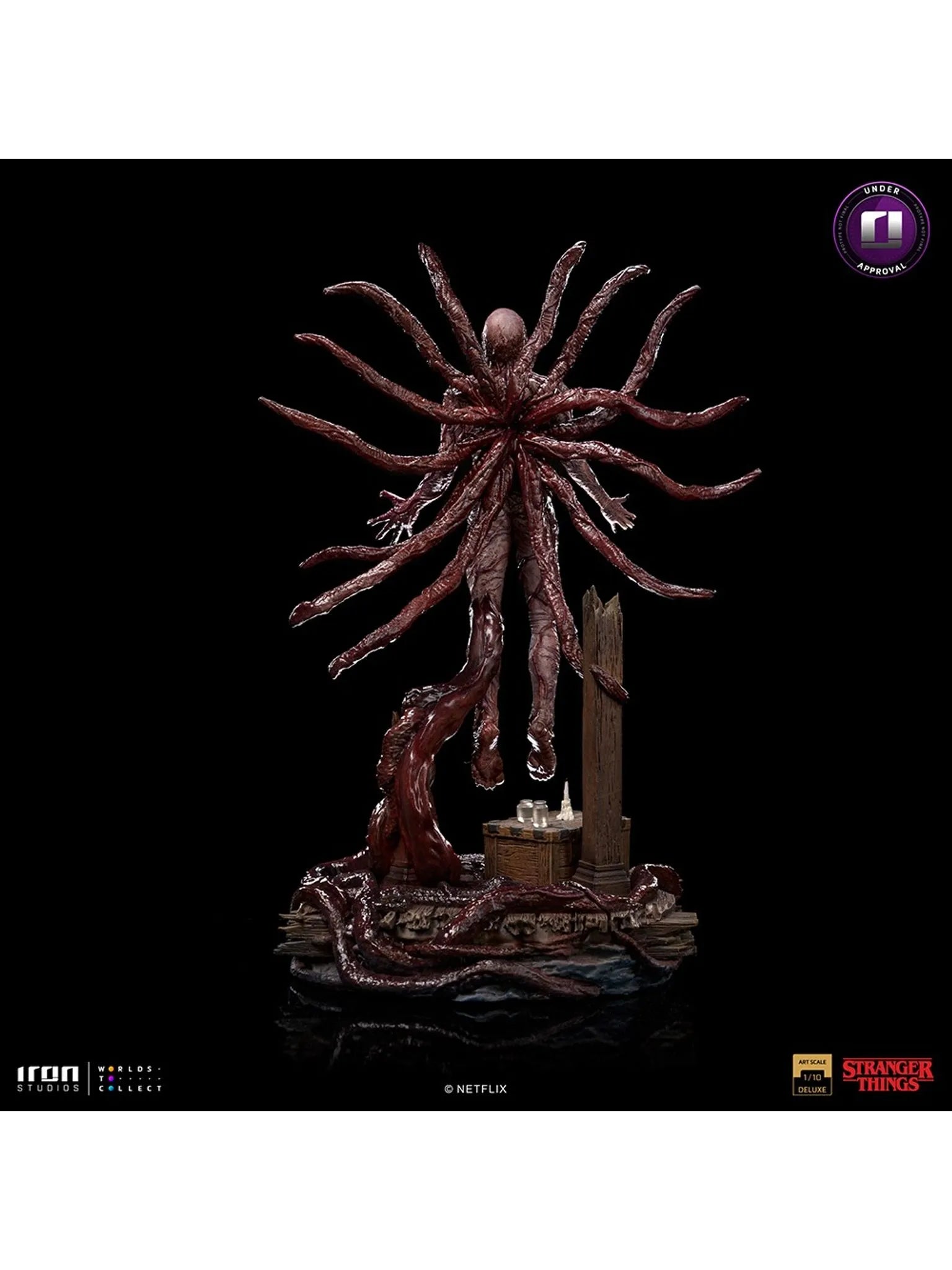 Stranger Things: Art Scale Statue 1/10 Vecna 33 cm