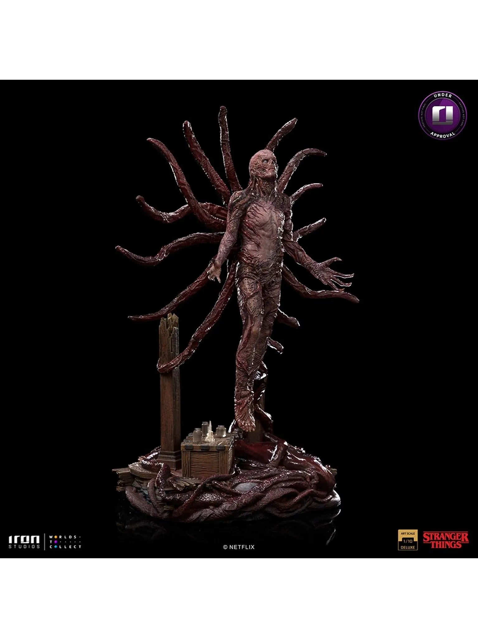 Stranger Things: Art Scale Statue 1/10 Vecna 33 cm