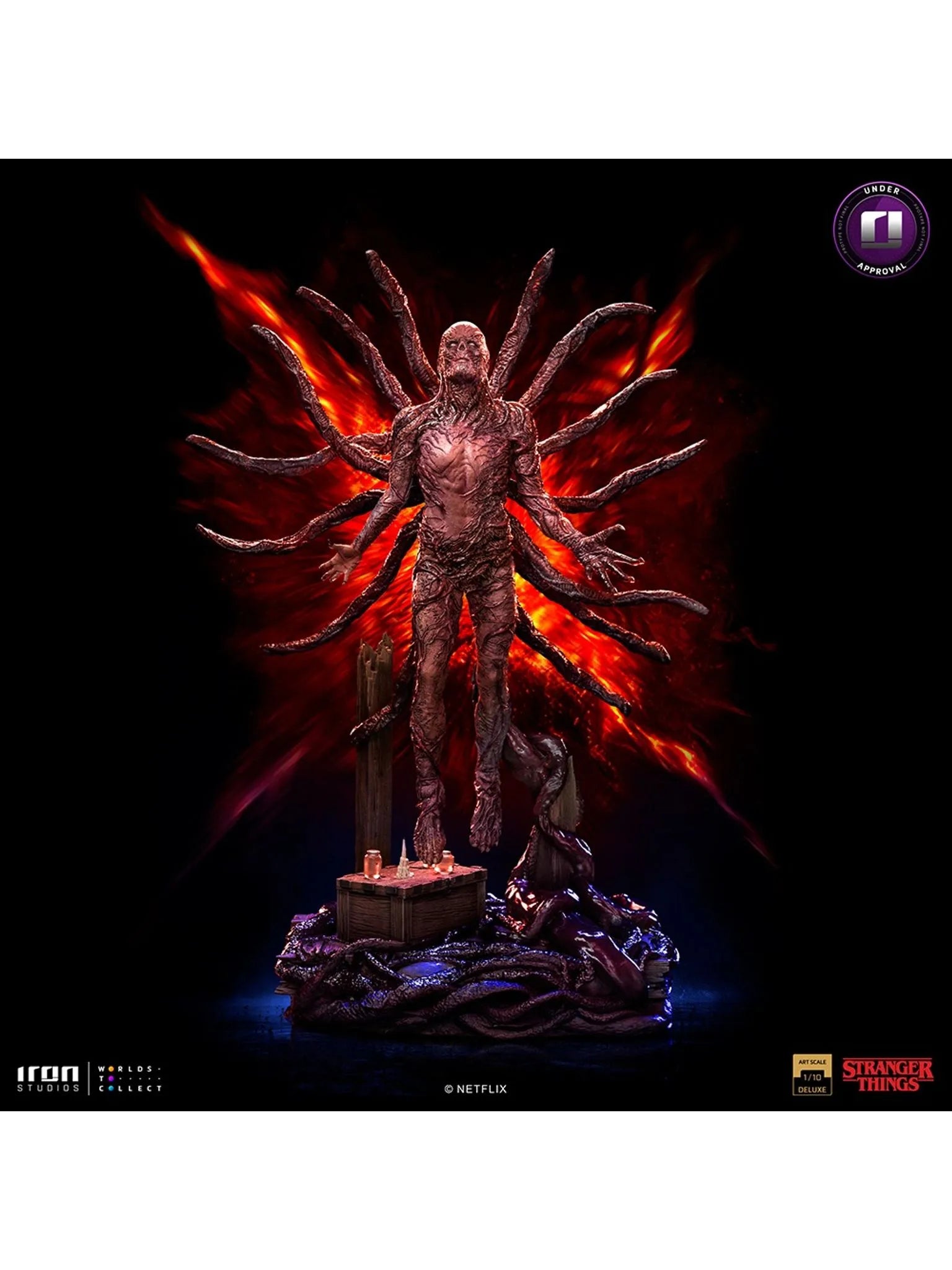 Stranger Things: Art Scale Statue 1/10 Vecna 33 cm