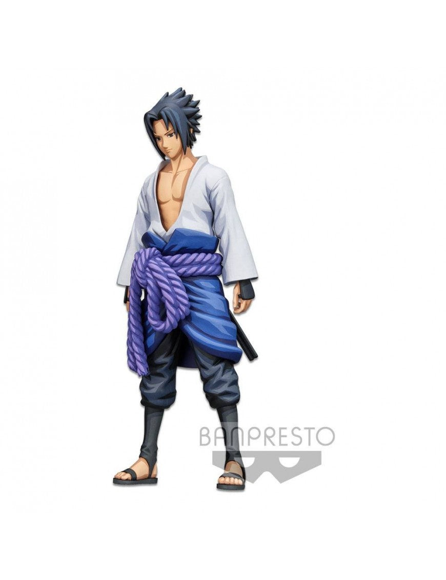 Naruto: Shippuden Grandista Shinobi Relations Figure Uchiha Sasuke Manga Dimensions 27 cm