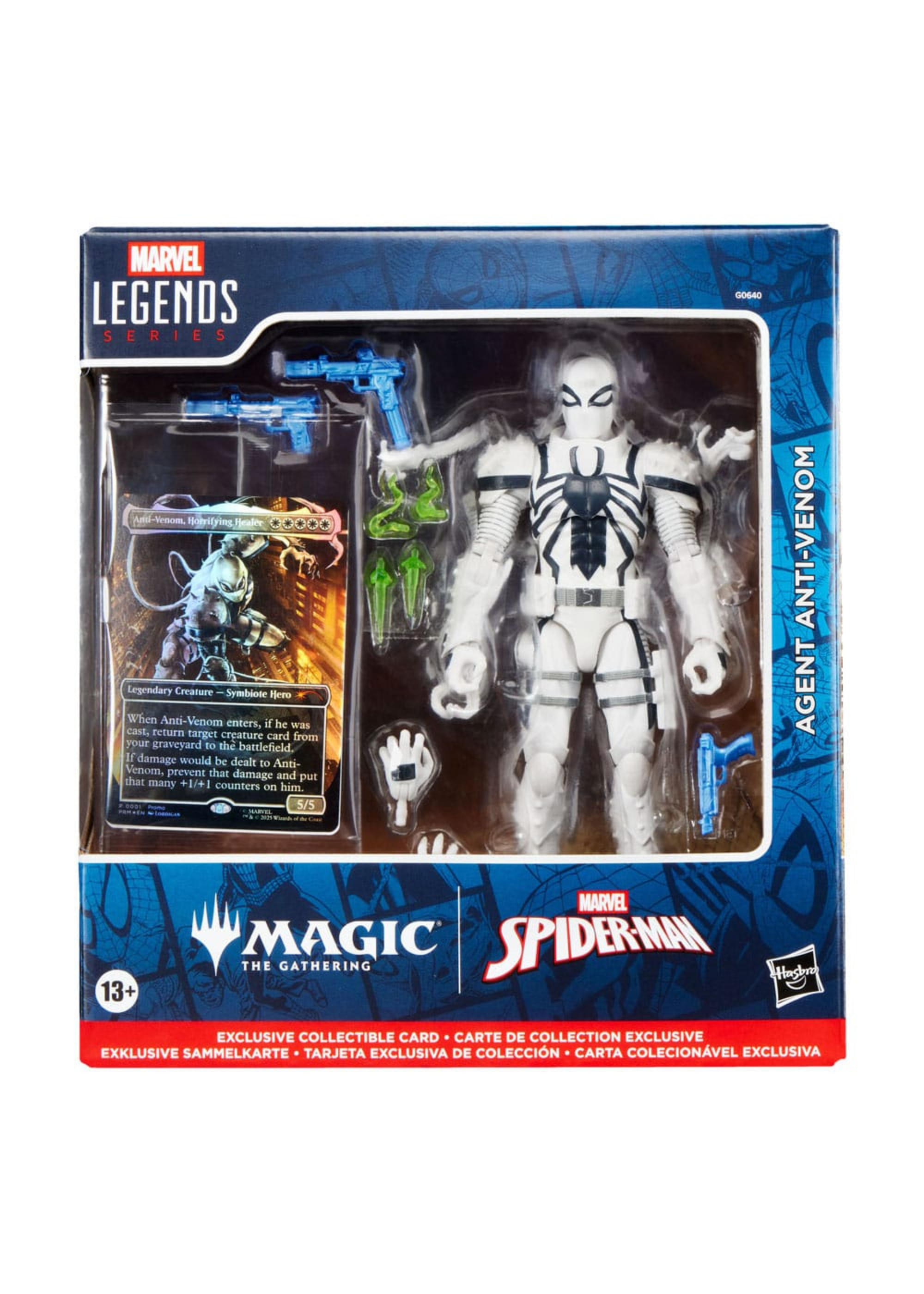 Marvel Legends Magic: The Gathering Action Figure Agent Anti-Venom (plus Exclusive Foil Card) 15 cm