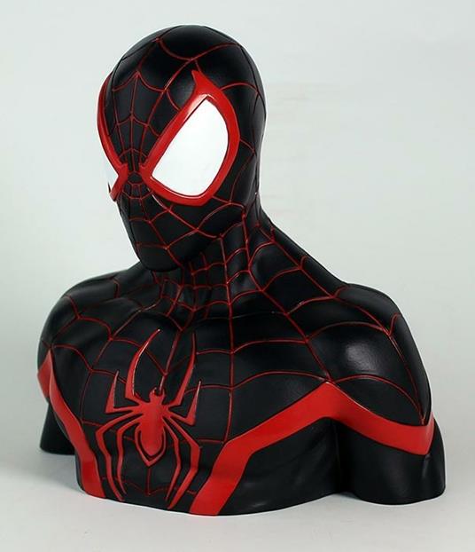 Marvel: Comics Spider Man Miles Morales Bust Coin Bank Salvadanio