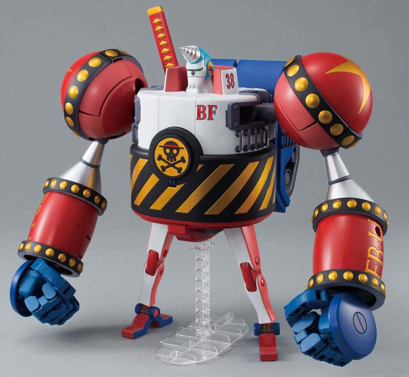 Gunpla: Bandai Model Kit  - One piece franky mecha collection