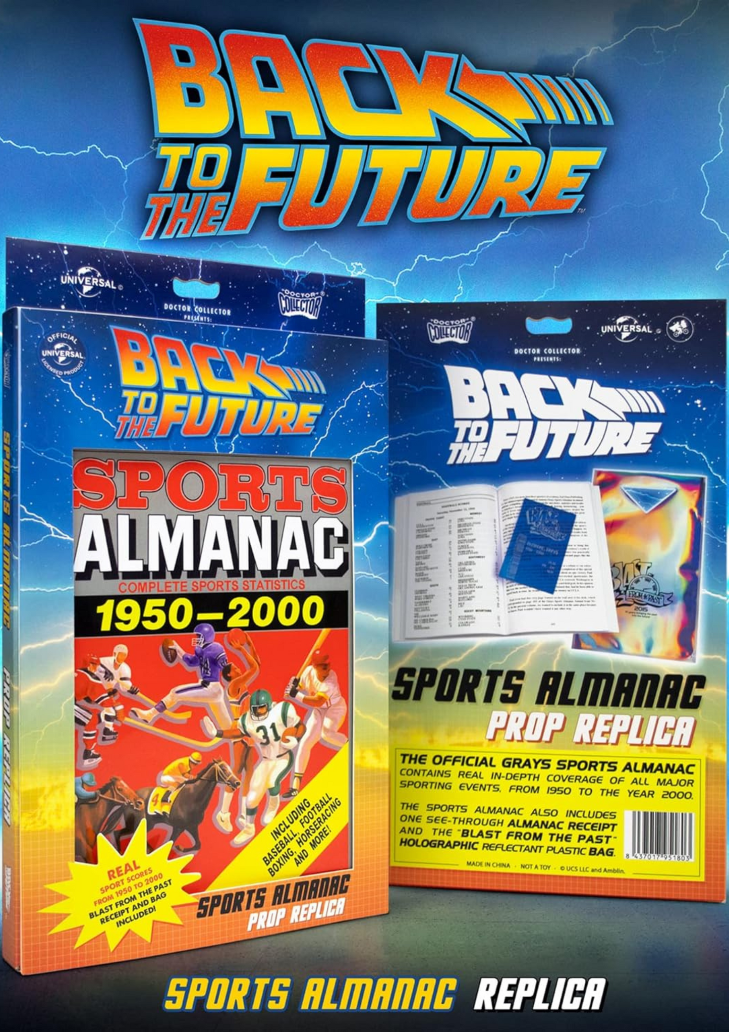 Back To The Future: Prop Replica 1/1 Sports Almanac