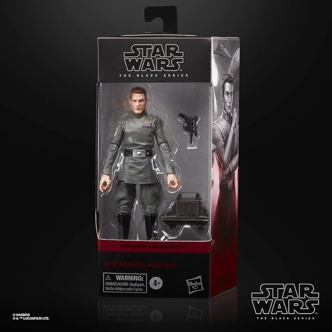 Star Wars: Hasbro Black Series Action Figure Vice Admiral Rampart