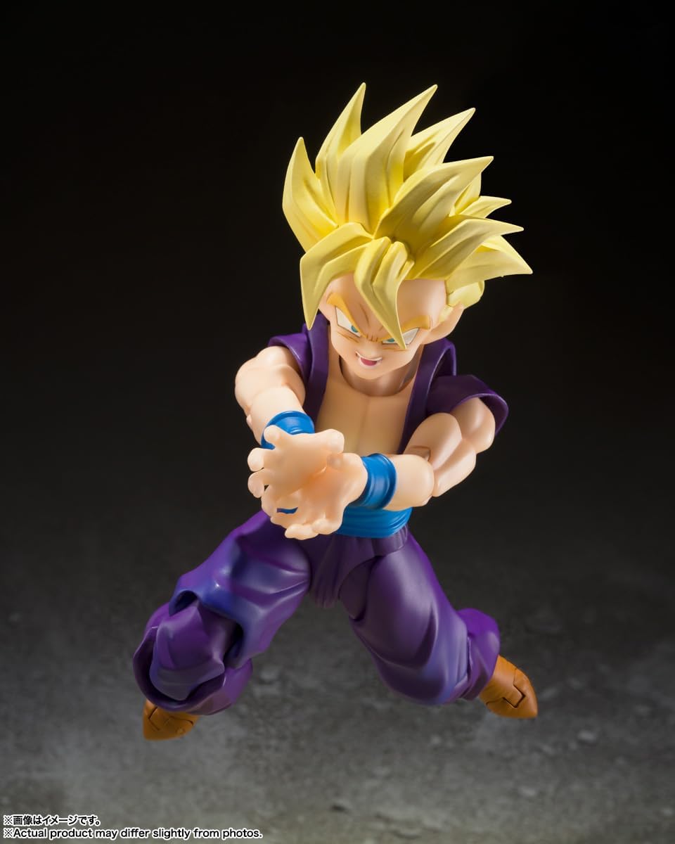 Dragon Ball Z S.H. Figuarts Action Figure Super Saiyan Son Gohan - The Warrior Who Surpassed Goku 11 cm