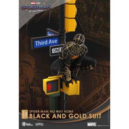 Marvel: Spider-Man No Way Home D-Stage Black and Gold Beast Kingdom