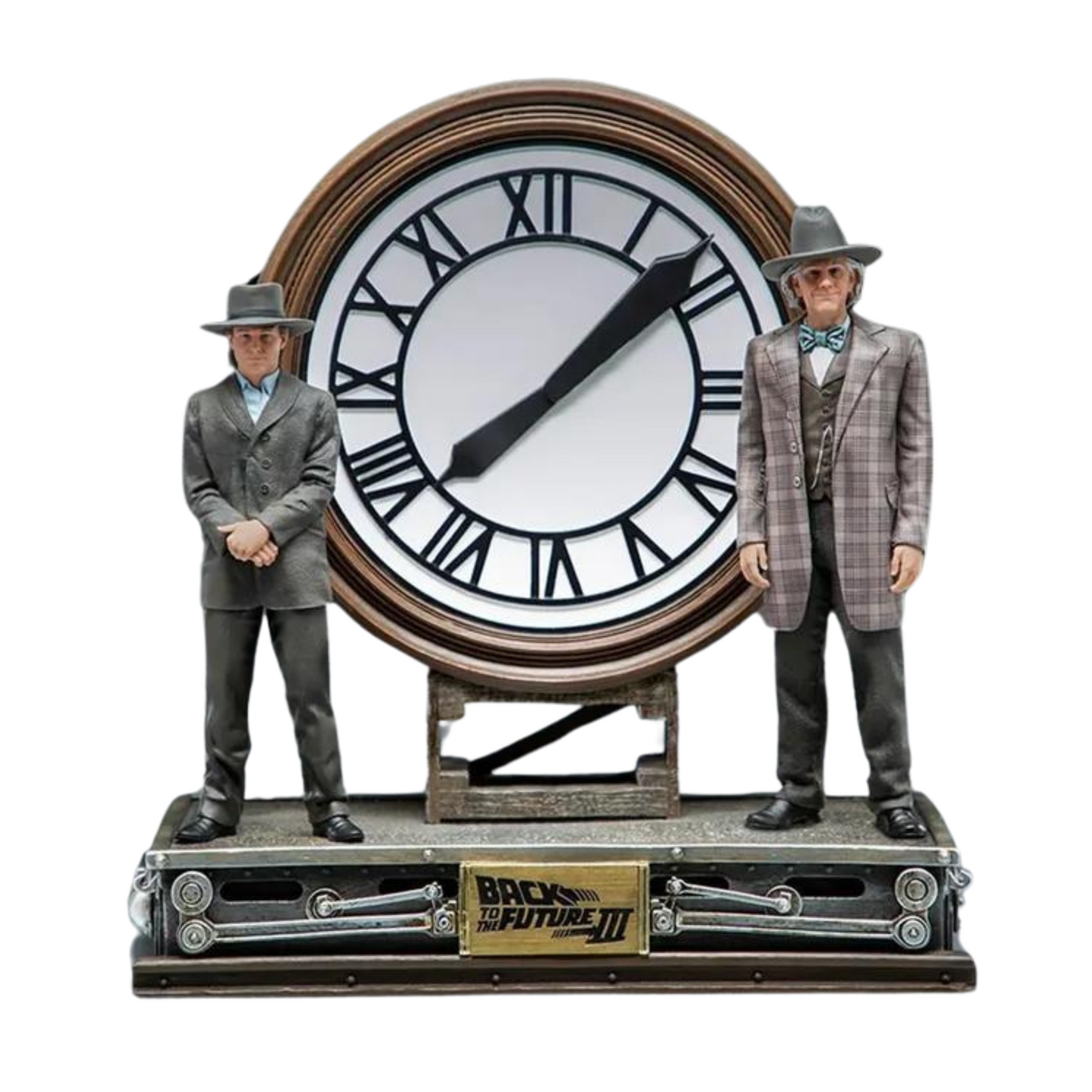 Back To The Future: Statue Marty and Doc at the Clock - Art Scale 1/10 - Iron Studios