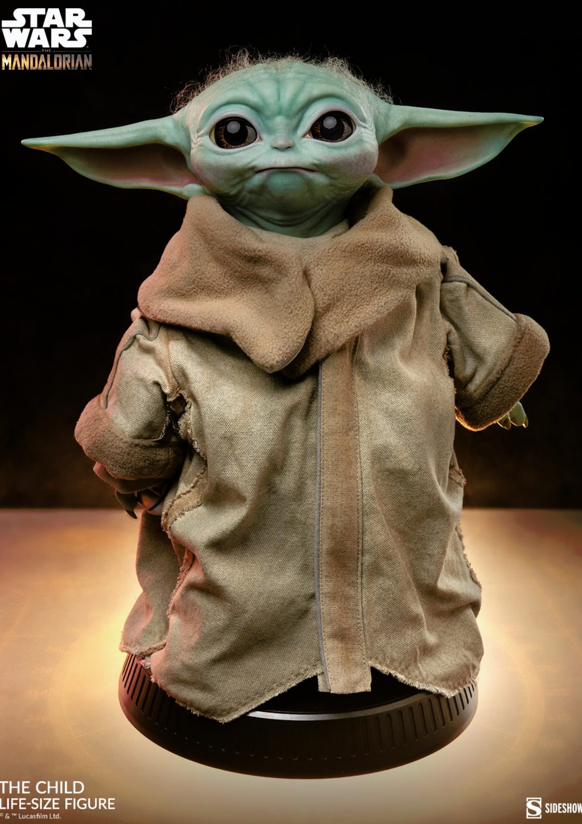 Star Wars The Mandalorian Life-Size 1:1 Statue Grogu The Child 42